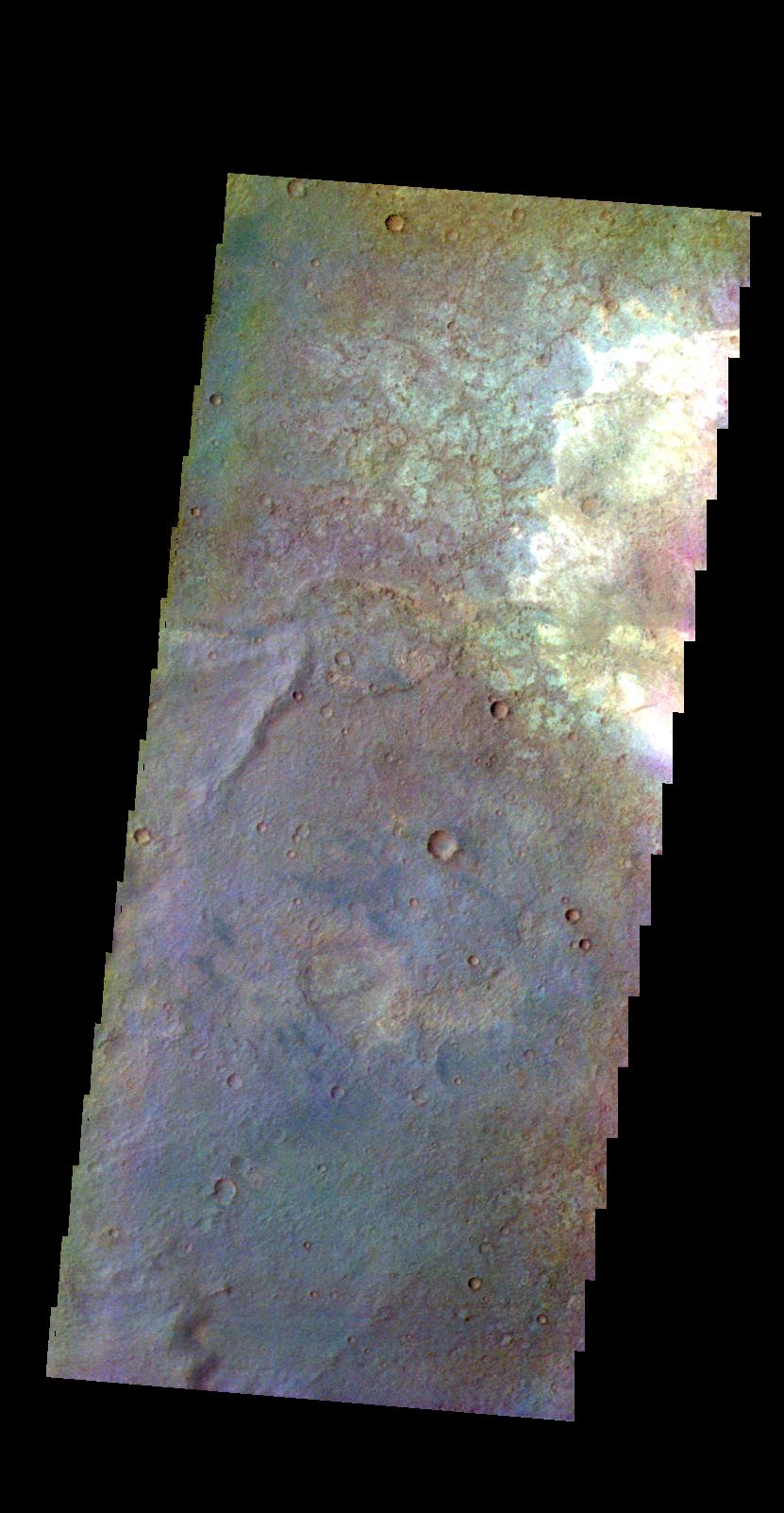 Terra Sabaea - False Color