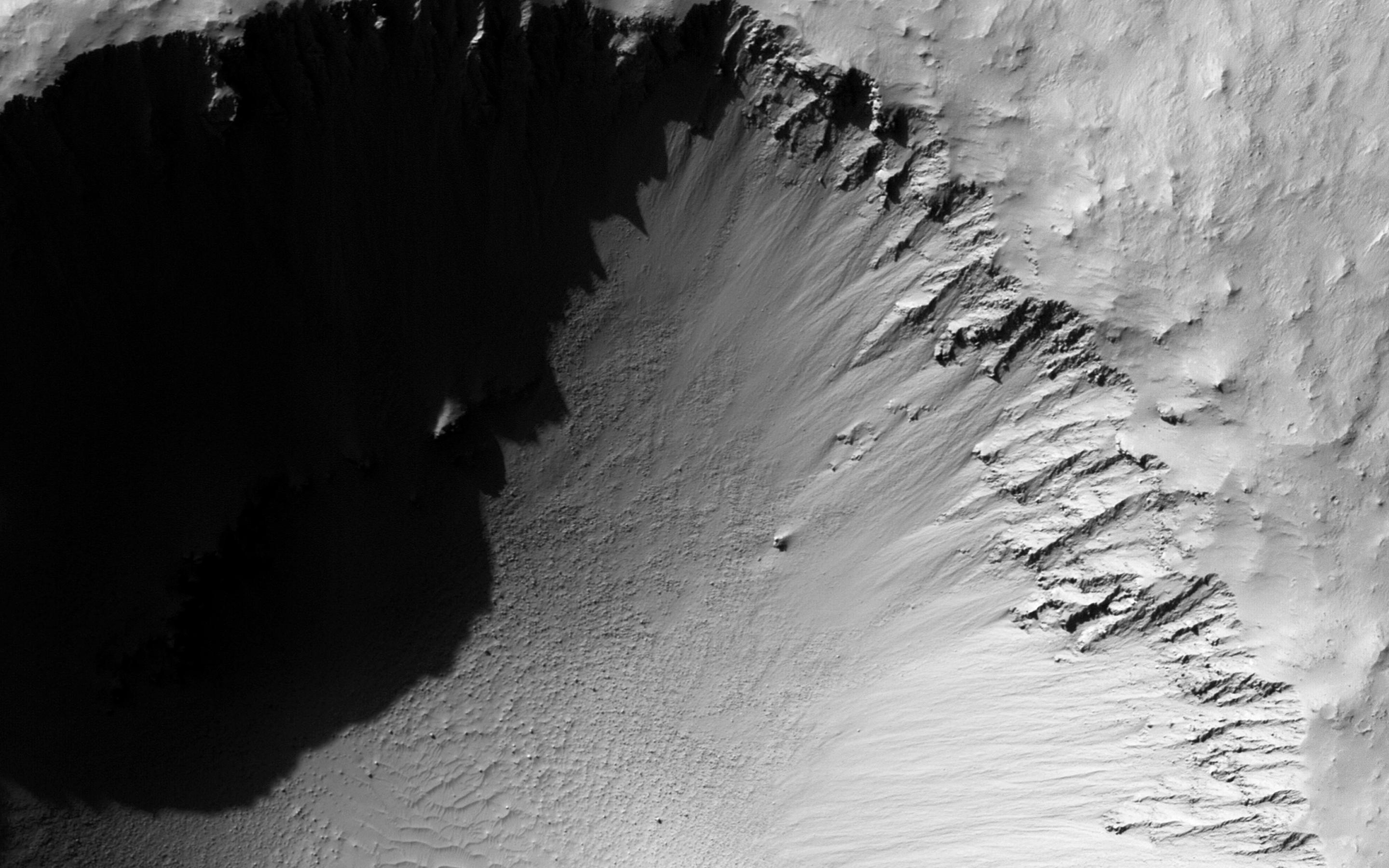 A Young, Fresh Crater in Hellespontus