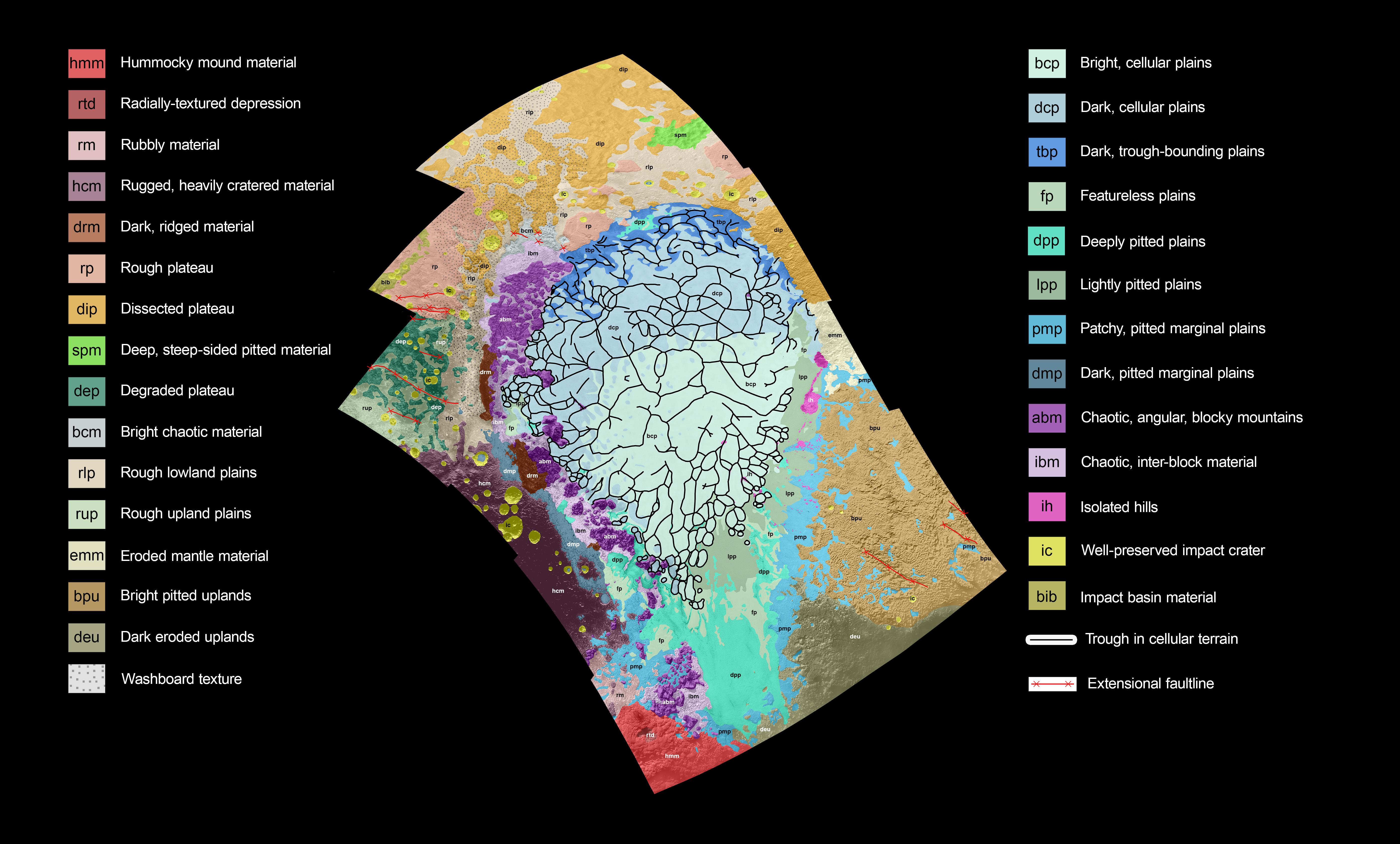 Putting Pluto Geology on the Map