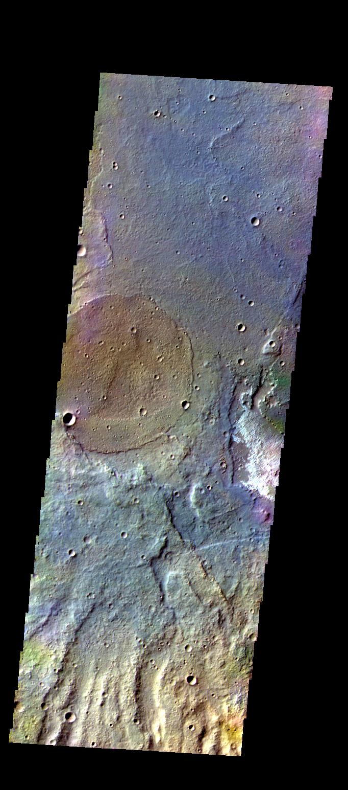 Terra Sirenum - False Color