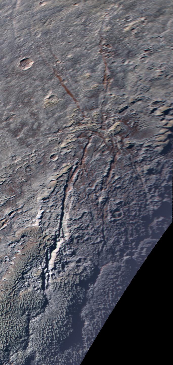 The Icy Spider on Pluto
