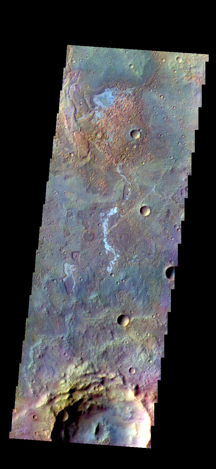 Terra Sirenum - False Color