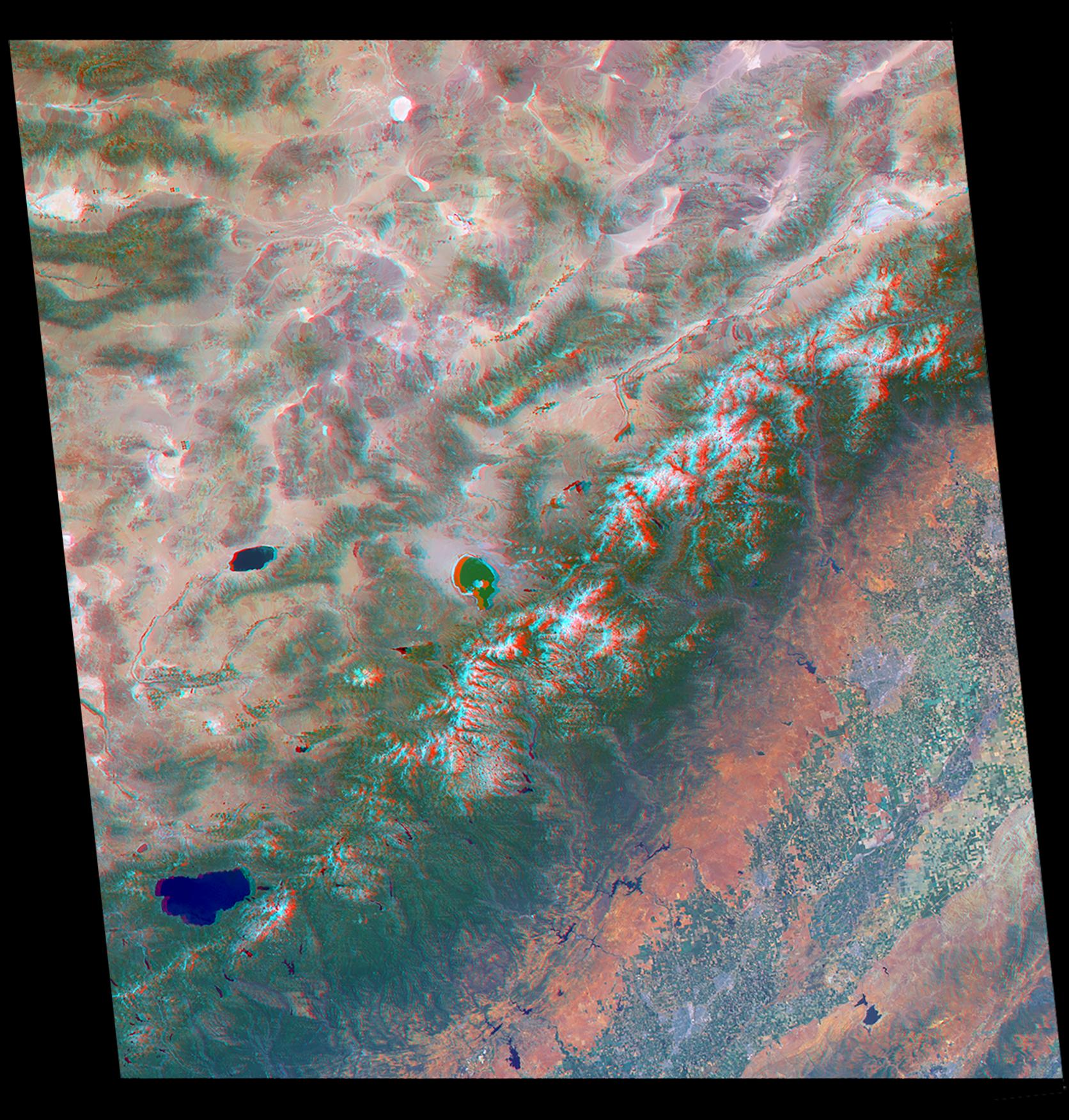 America National Parks Viewed in 3D by NASA MISR Anaglyph 4
