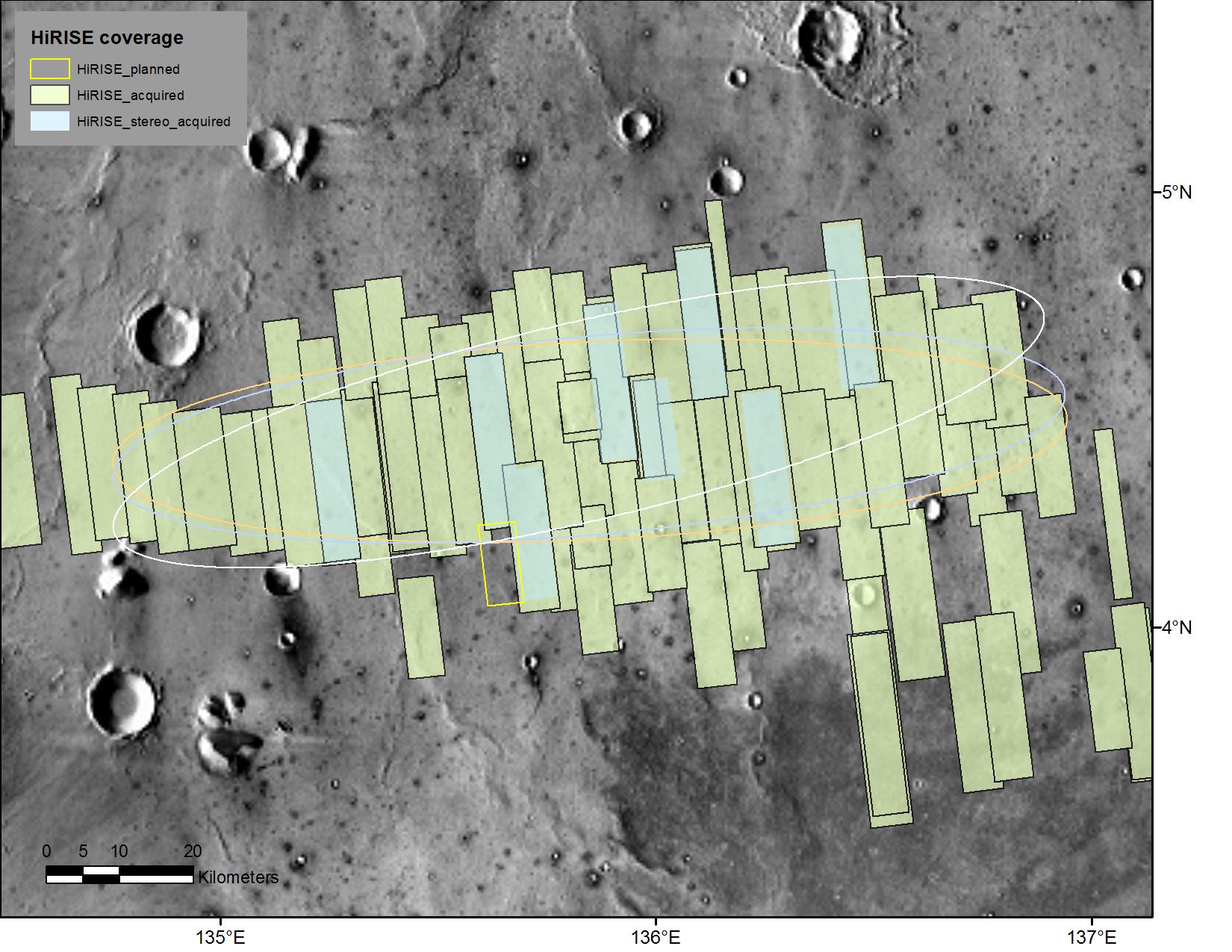 Advance Inspection of NASA Next Mars Landing Site