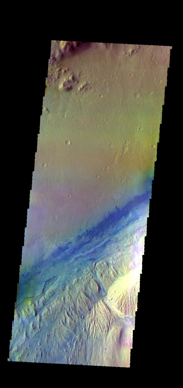 Gale Crater - False Color