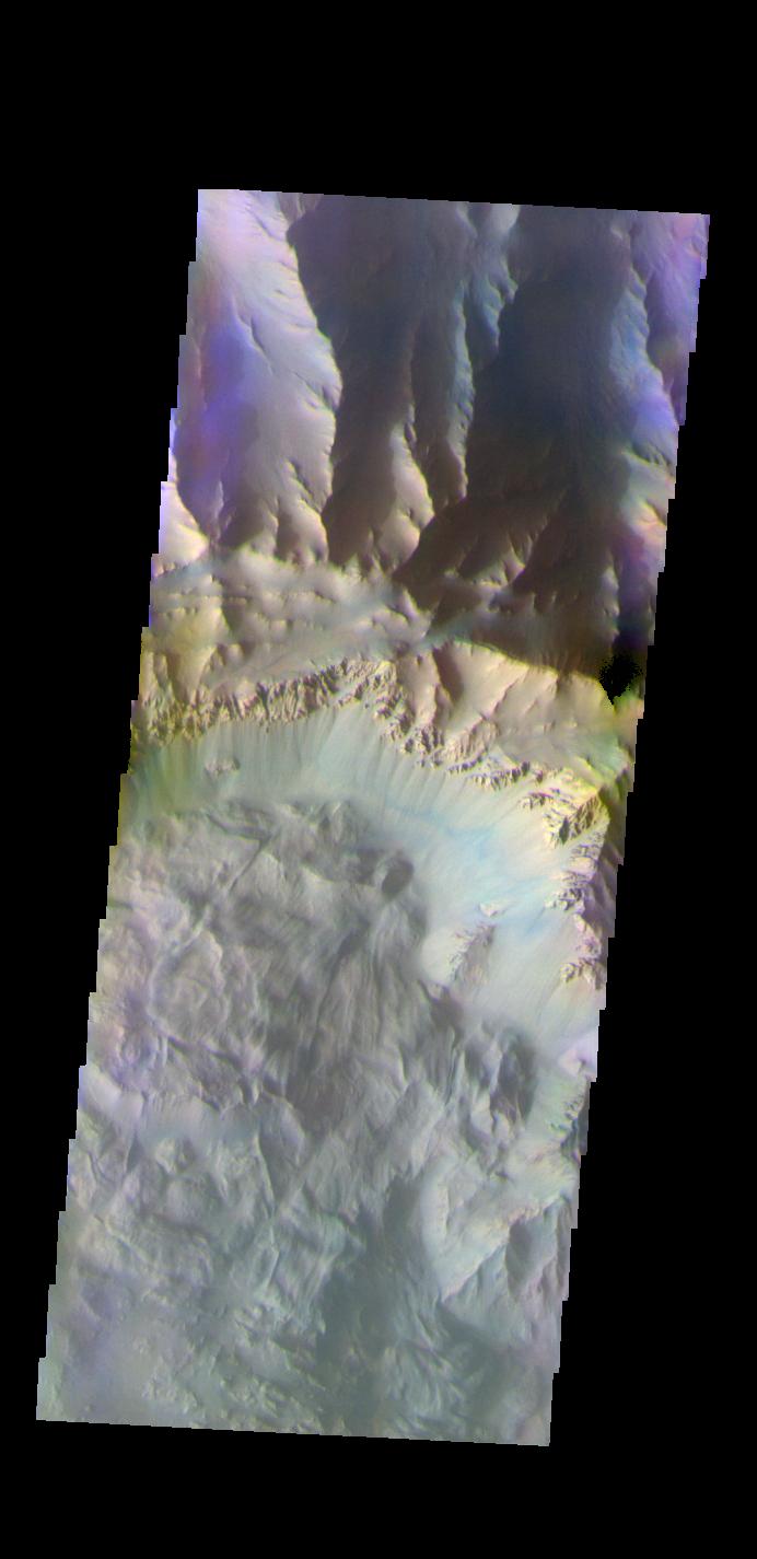Coprates Chasma - False Color