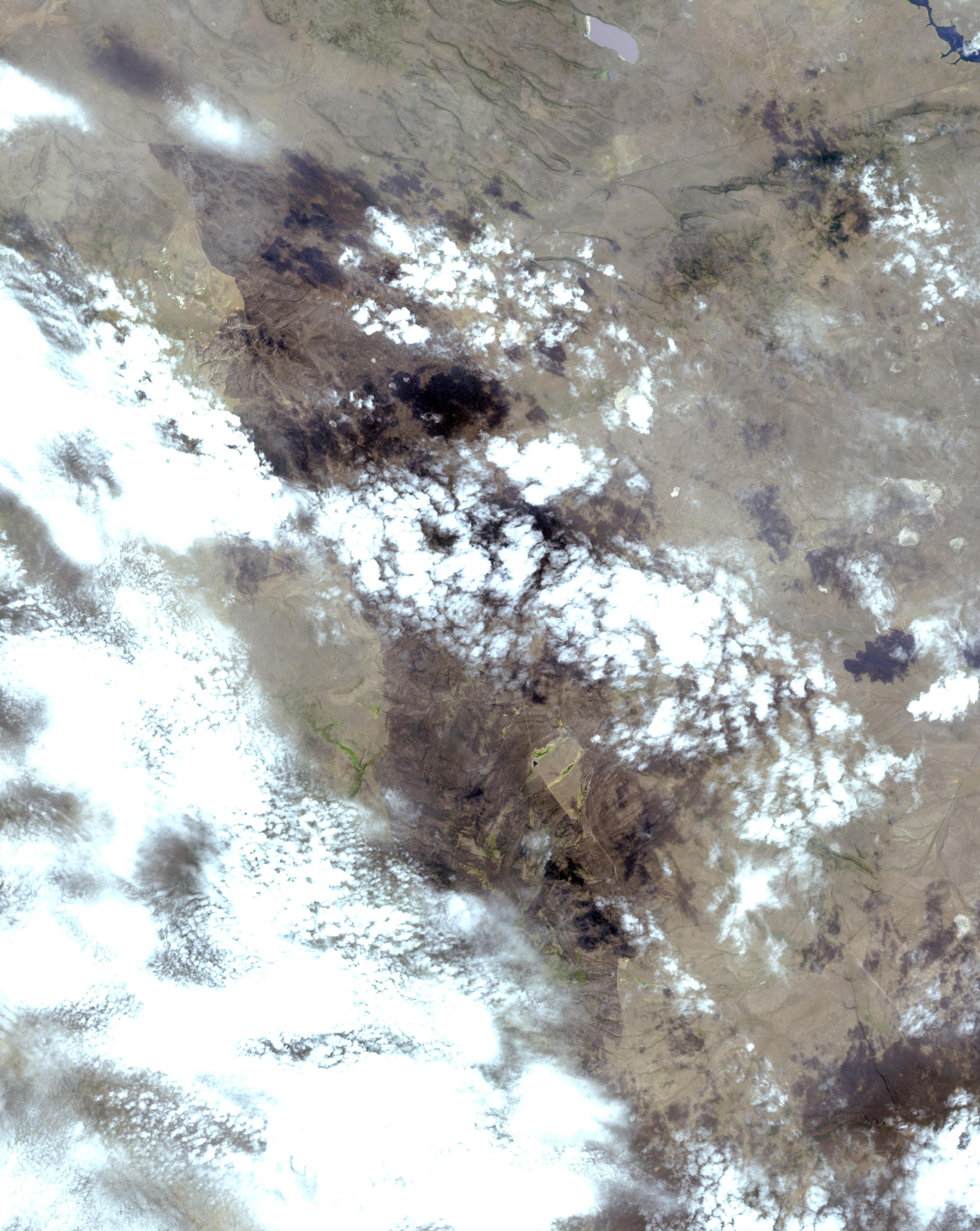 Oregon Wildfire Captured in NASA Satellite Image