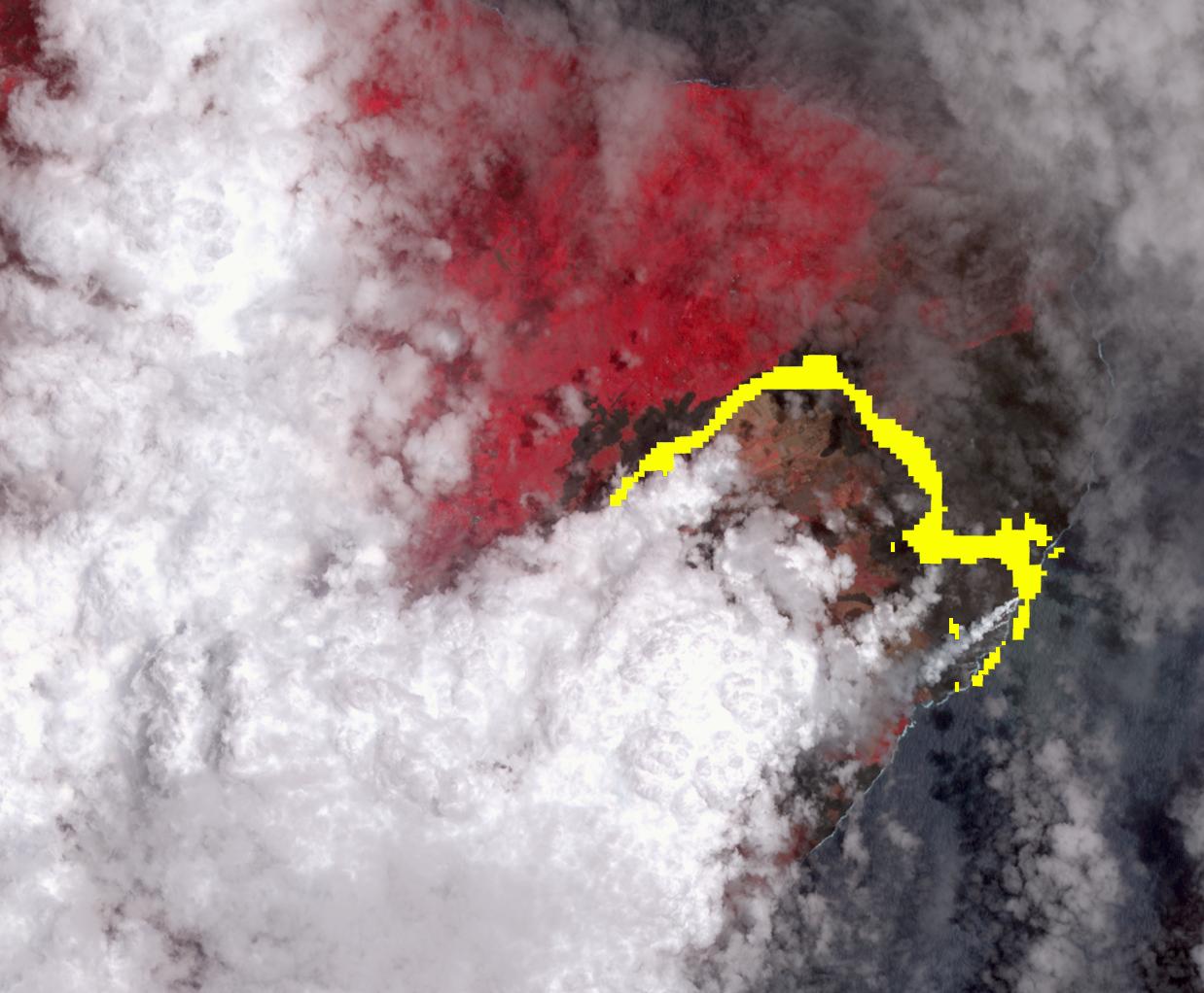 NASA Satellite Imagery Shows Hawaii Volcano Lava Flow