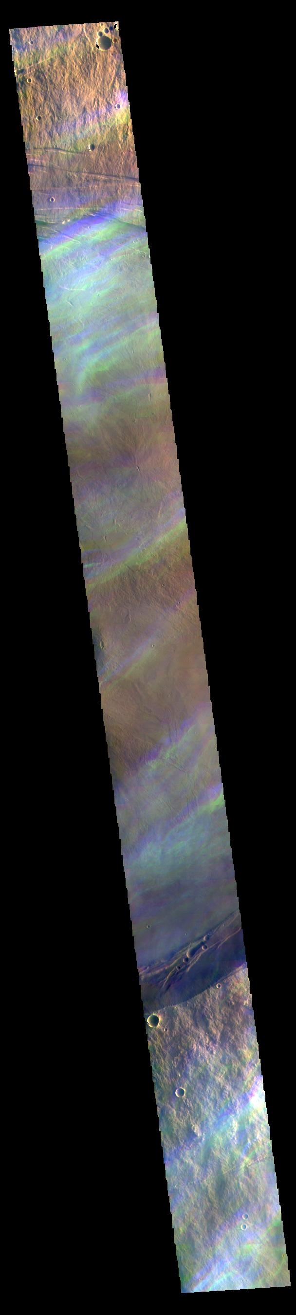 Ice Rich Clouds - False Color