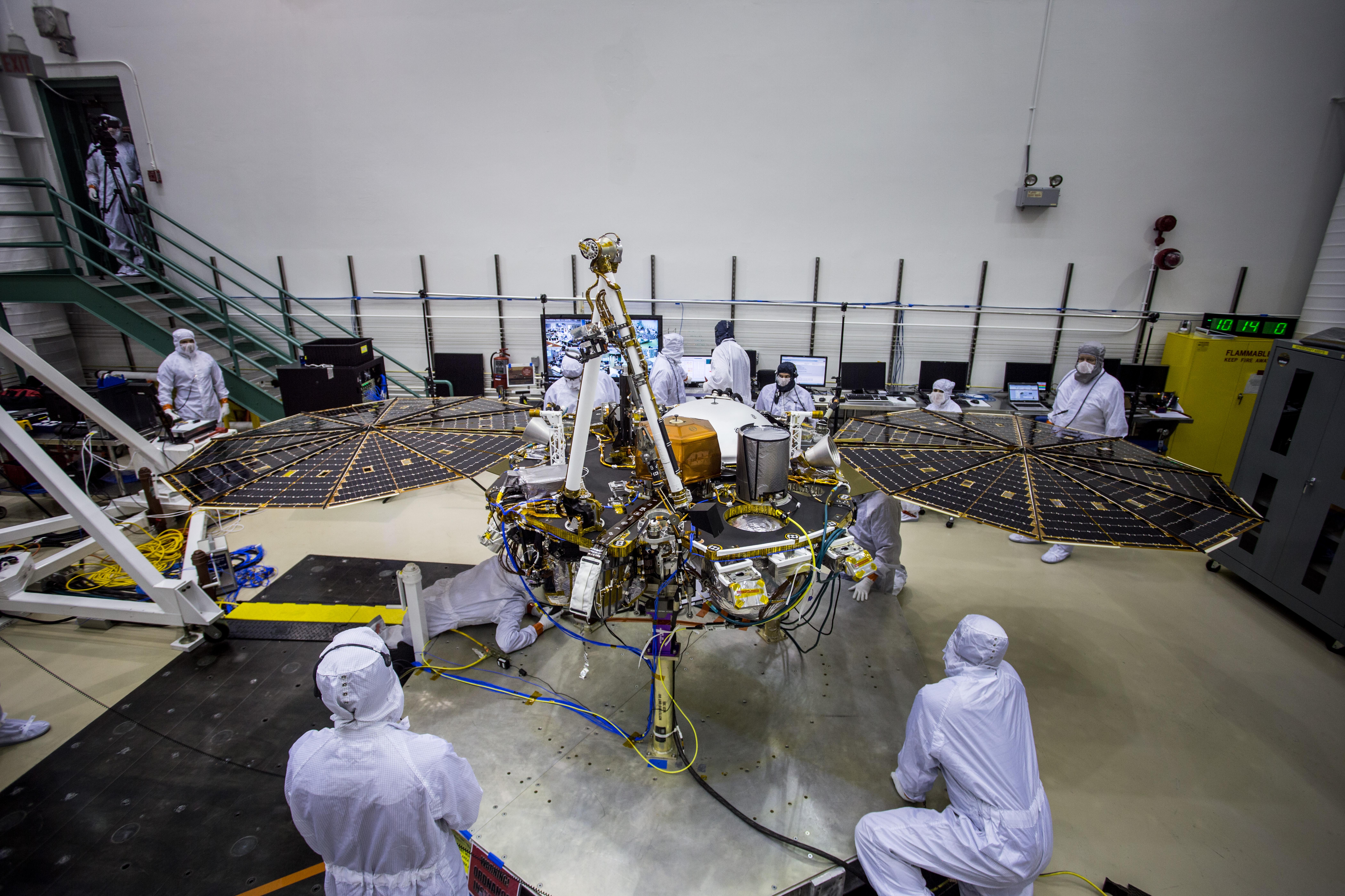 Pre-Launch Testing of InSight's Solar Arrays