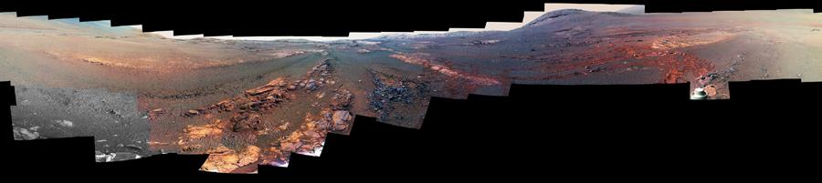 Opportunity Legacy Pan (False Color)