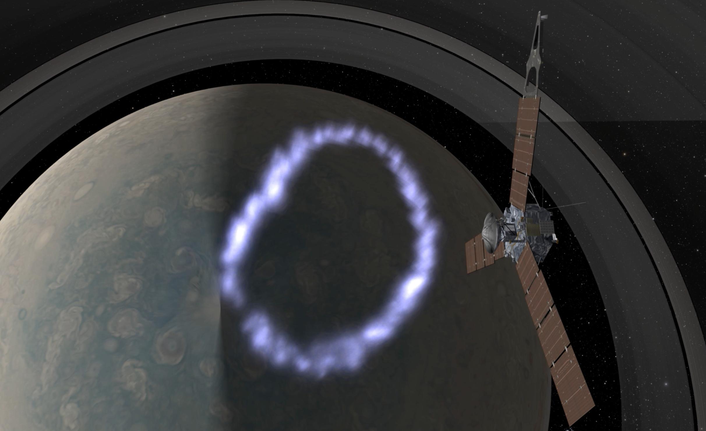 Juno SRU and MWR Coverage (Artist's Concept)