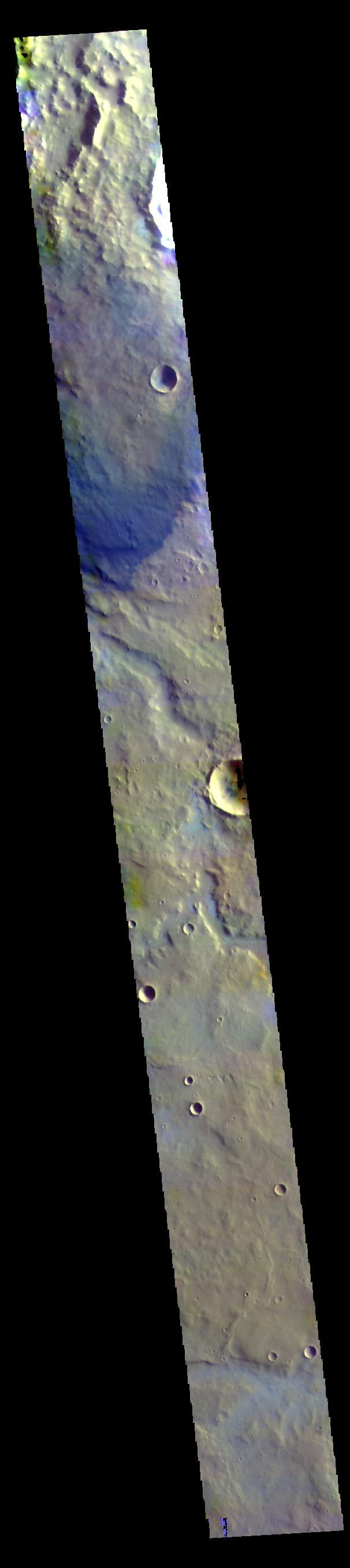 Terra Sabaea - False Color