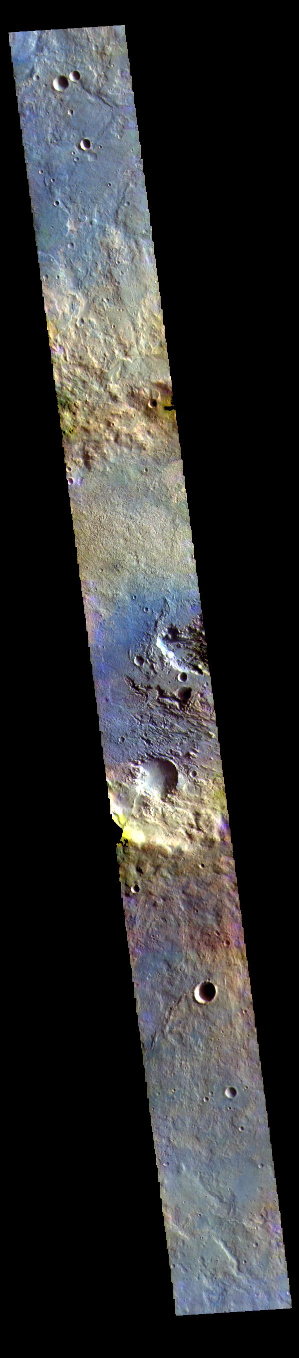 Terra Sabaea - False Color