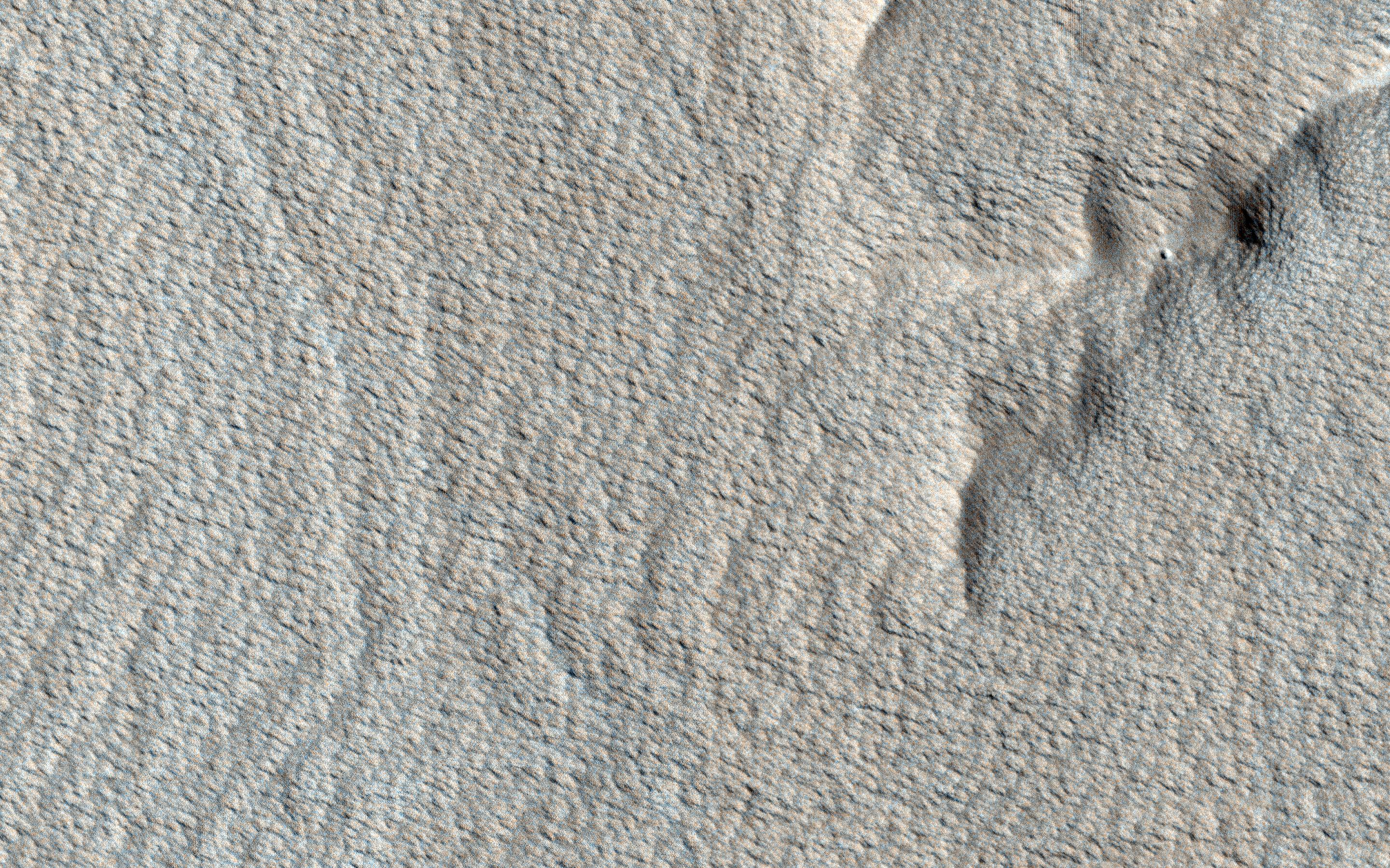 Rhythmic Layers East of Medusae Fossae