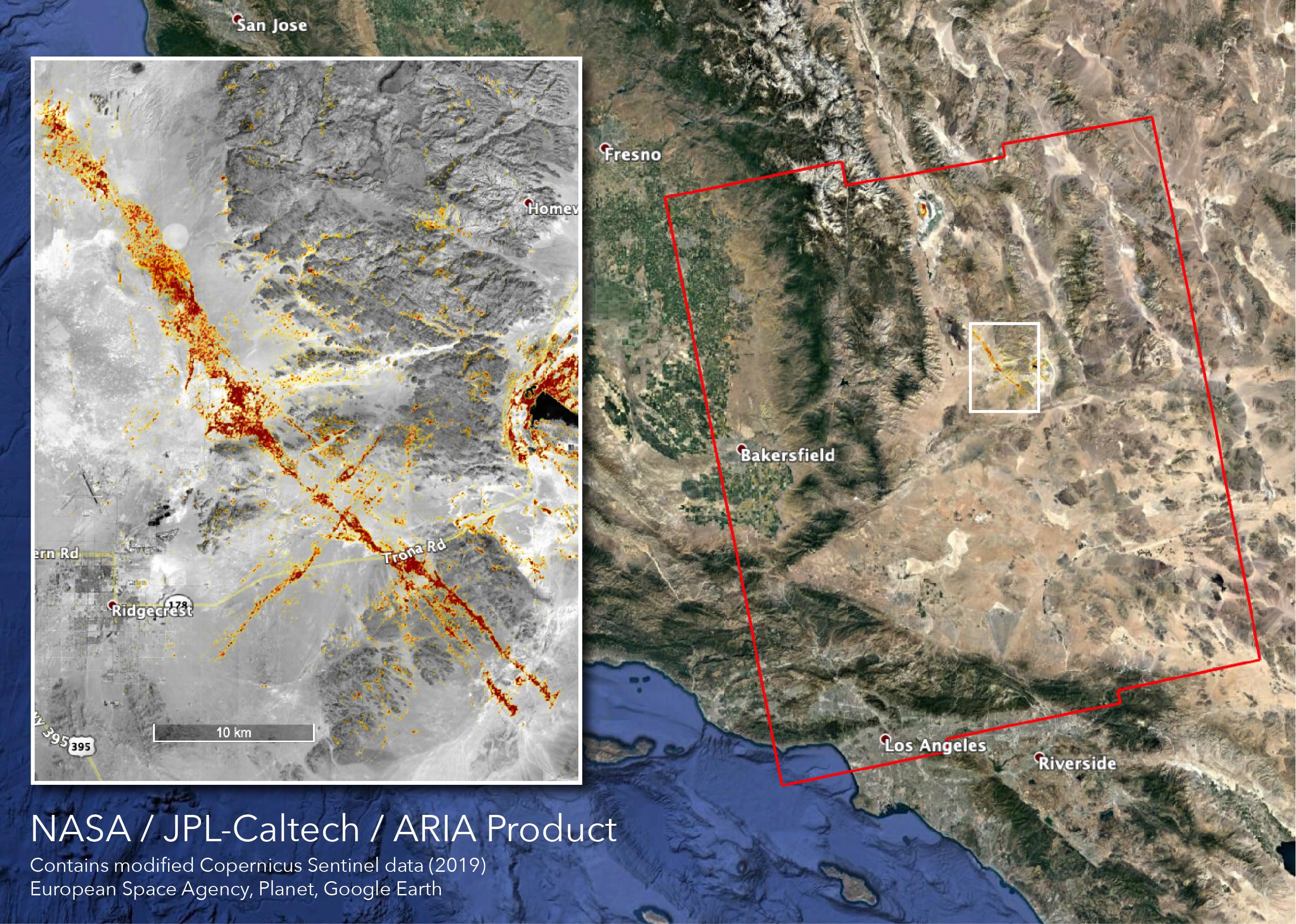 NASA's ARIA Team Maps California Quake Damage