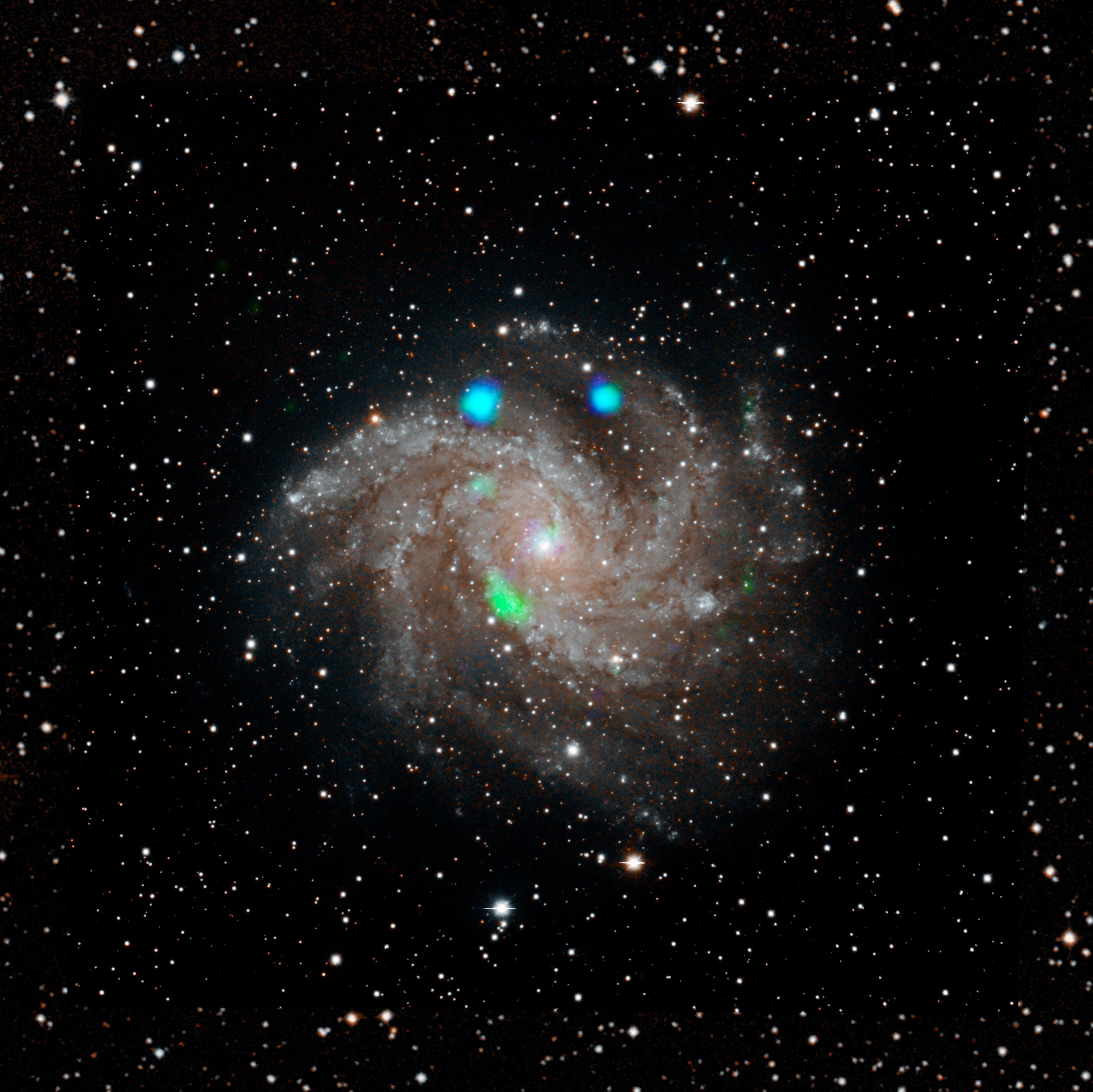 NASA Telescope Spots Mystery in Fireworks Galaxy