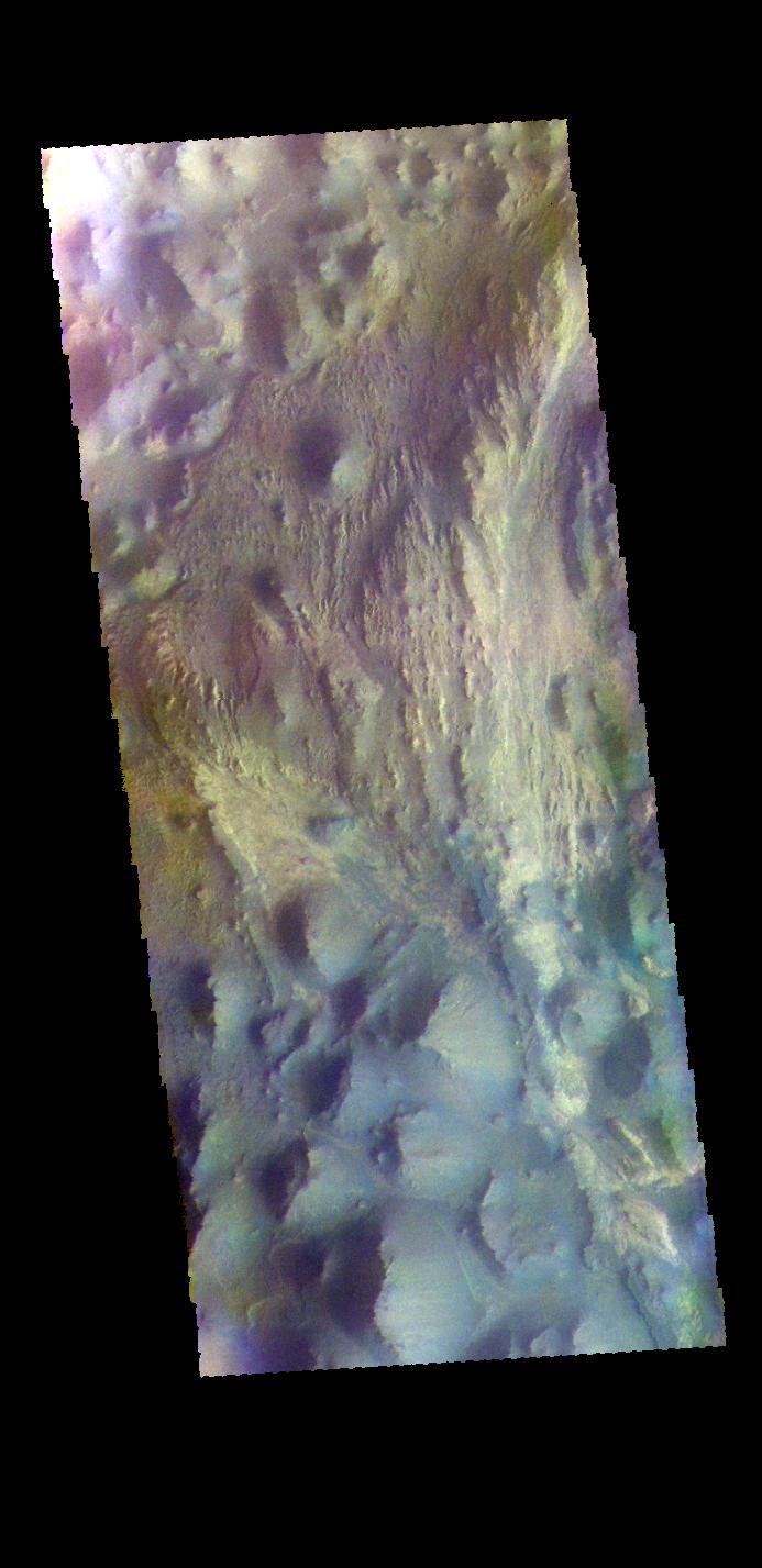 Juventae Chasma - False Color