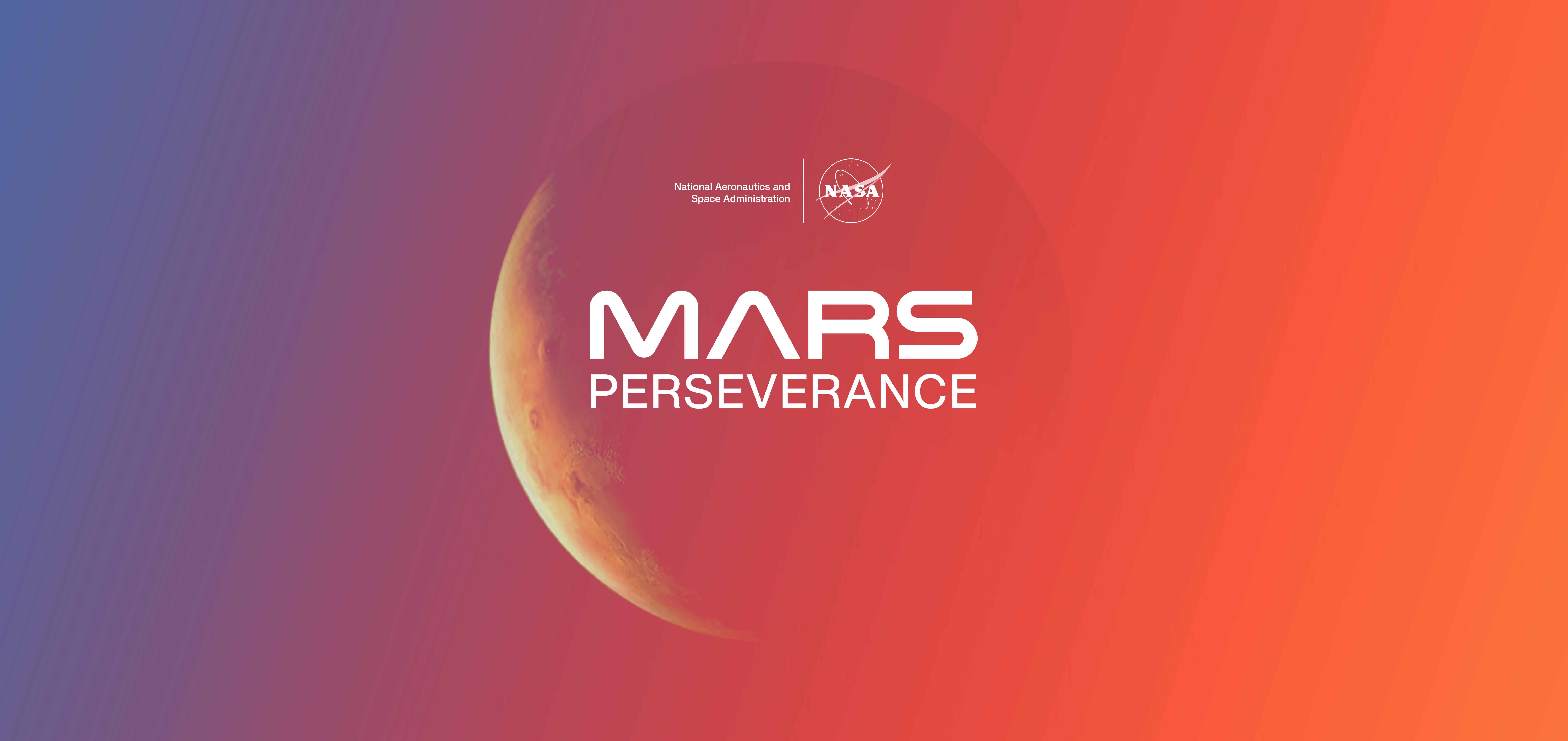 Mars Perseverance Rover (Gradient Illustration)