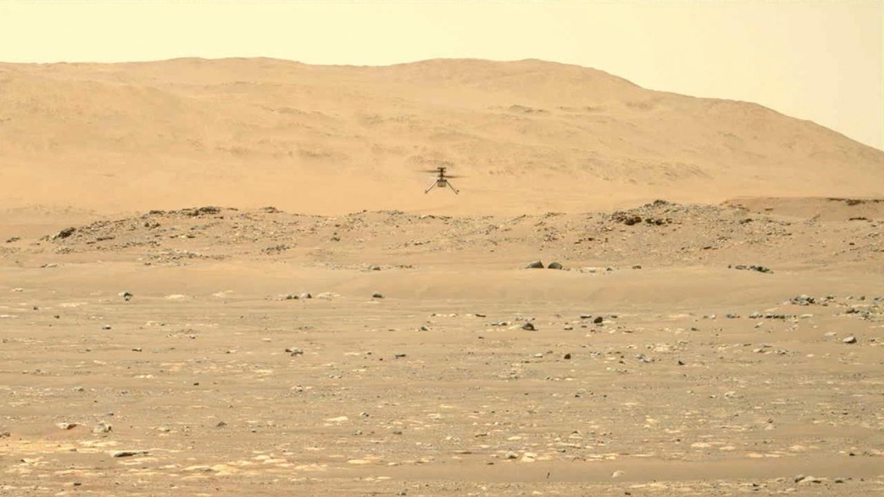 Perseverance's Mastcam-Z Video of Second Flight