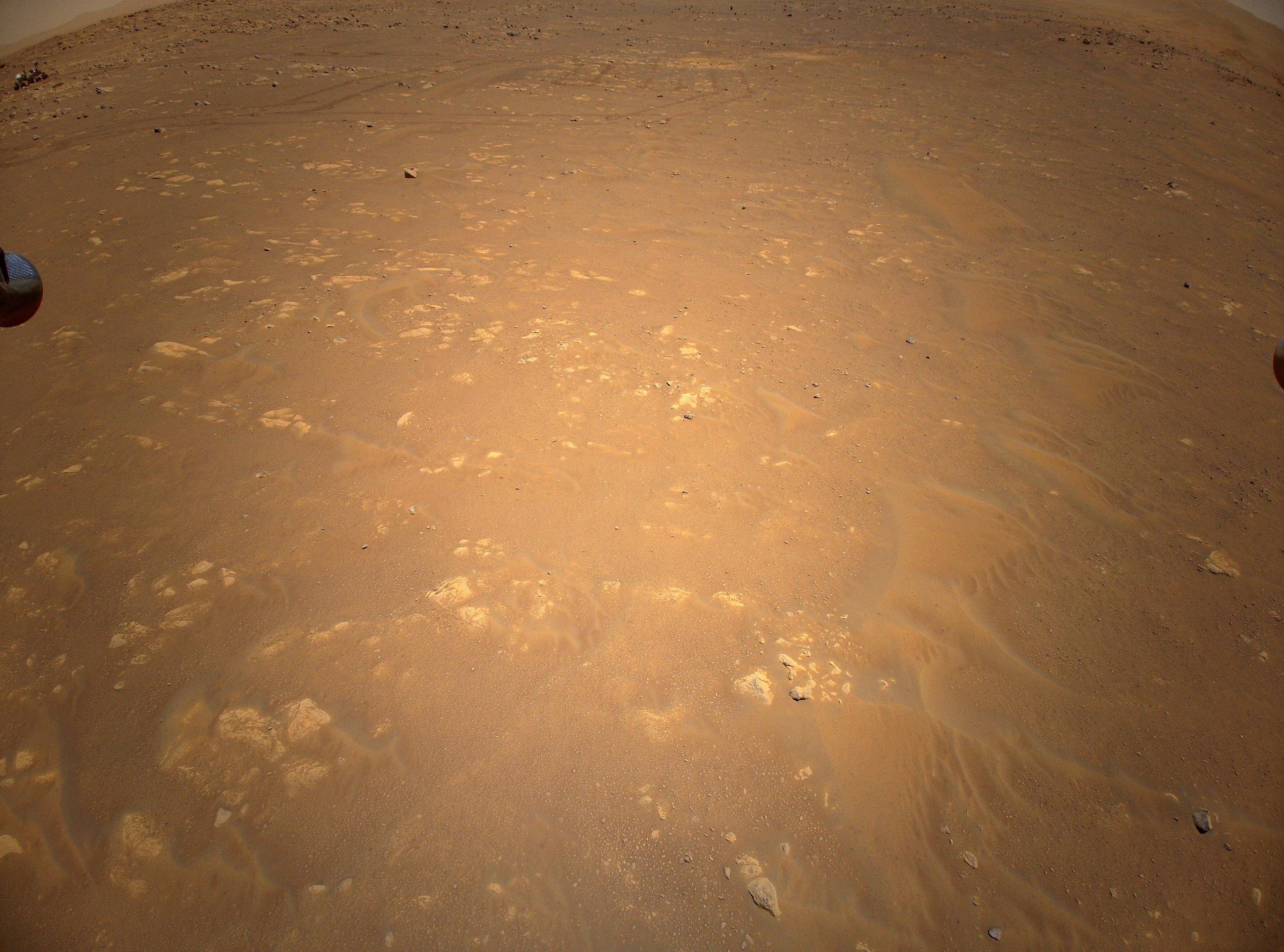 Ingenuity Spots Perseverance From the Air