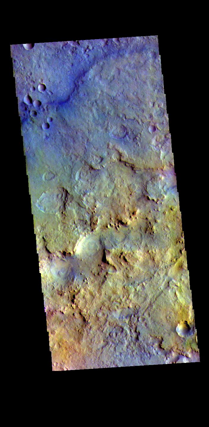 Terra Sabaea - False Color