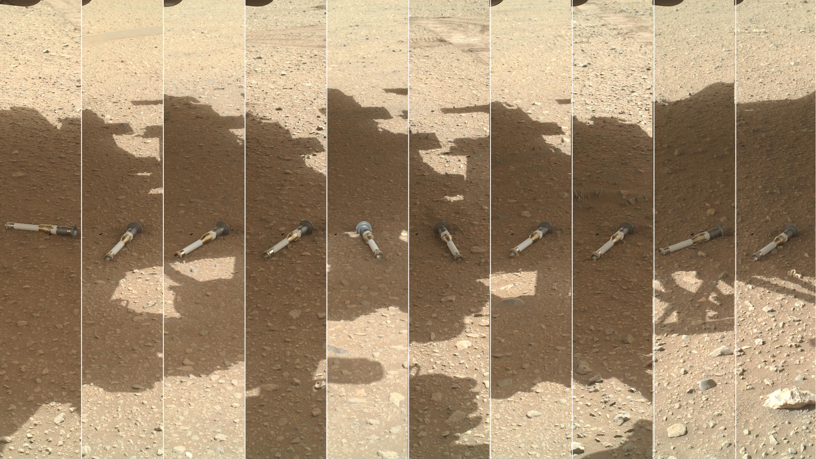 WATSON's Photomontage of Mars Sample Depot