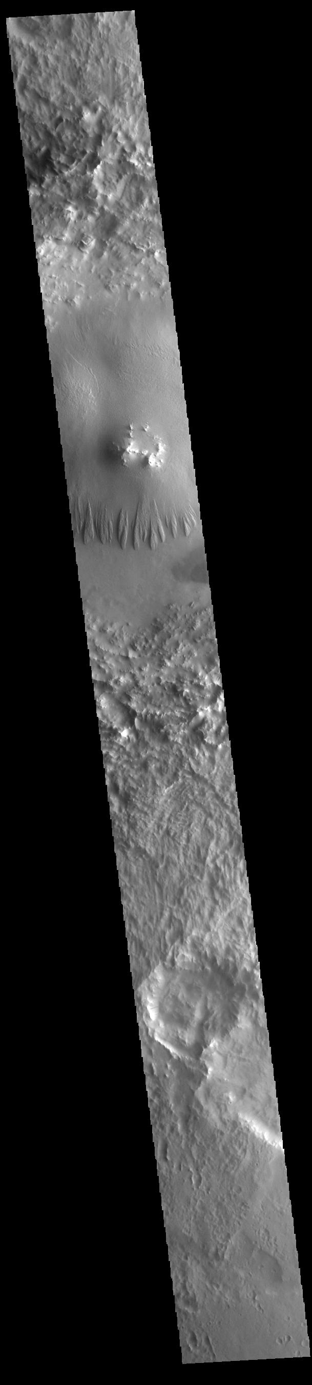 Terra Sabaea Crater
