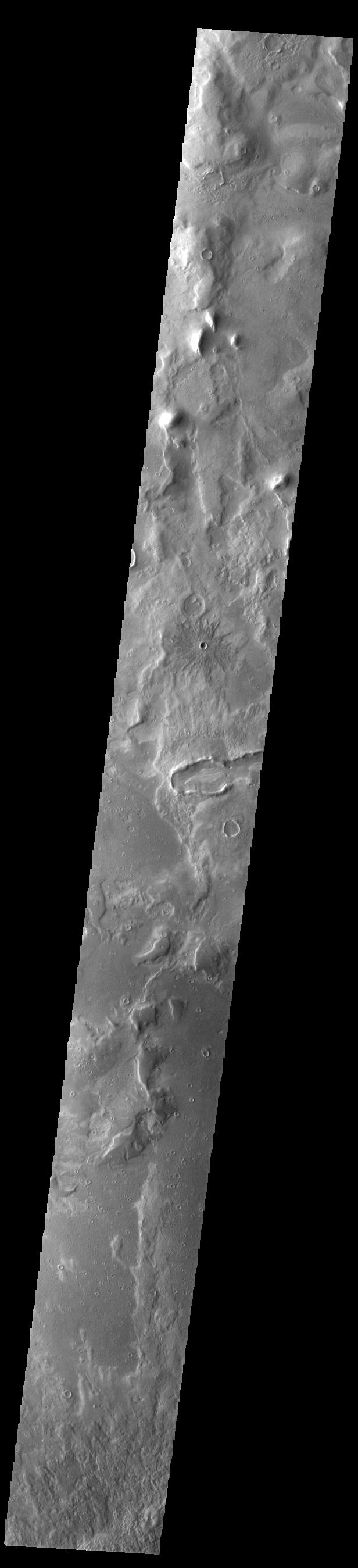 Phlegra Montes Crater