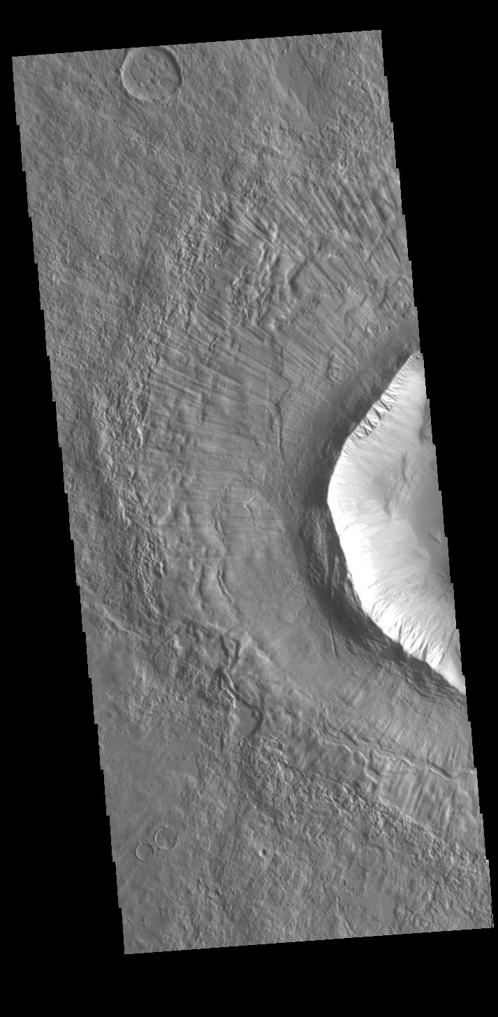 Utopia Planitia Crater