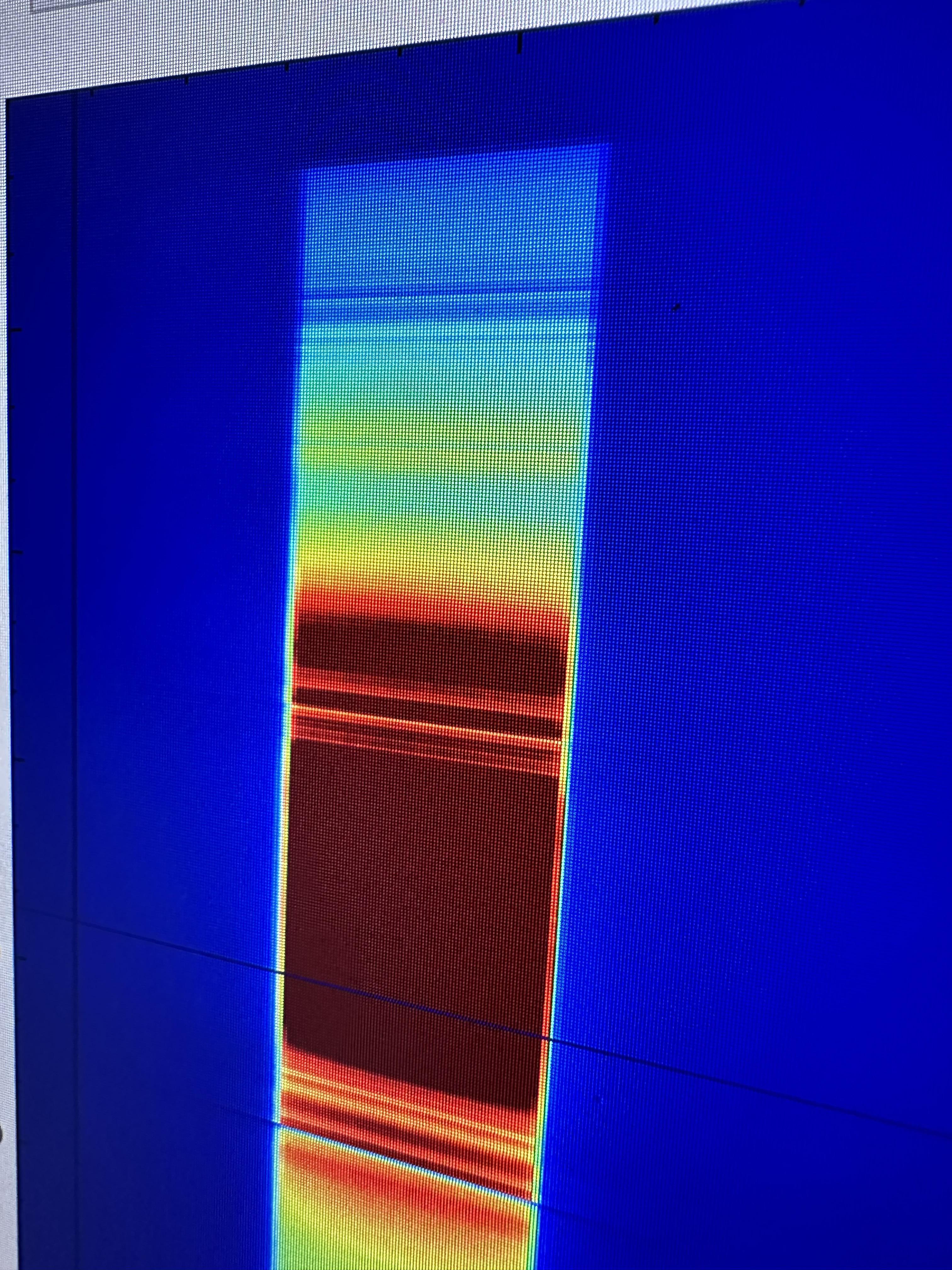 Imaging Spectrometer Instrument's Data Shows Methane Intensity