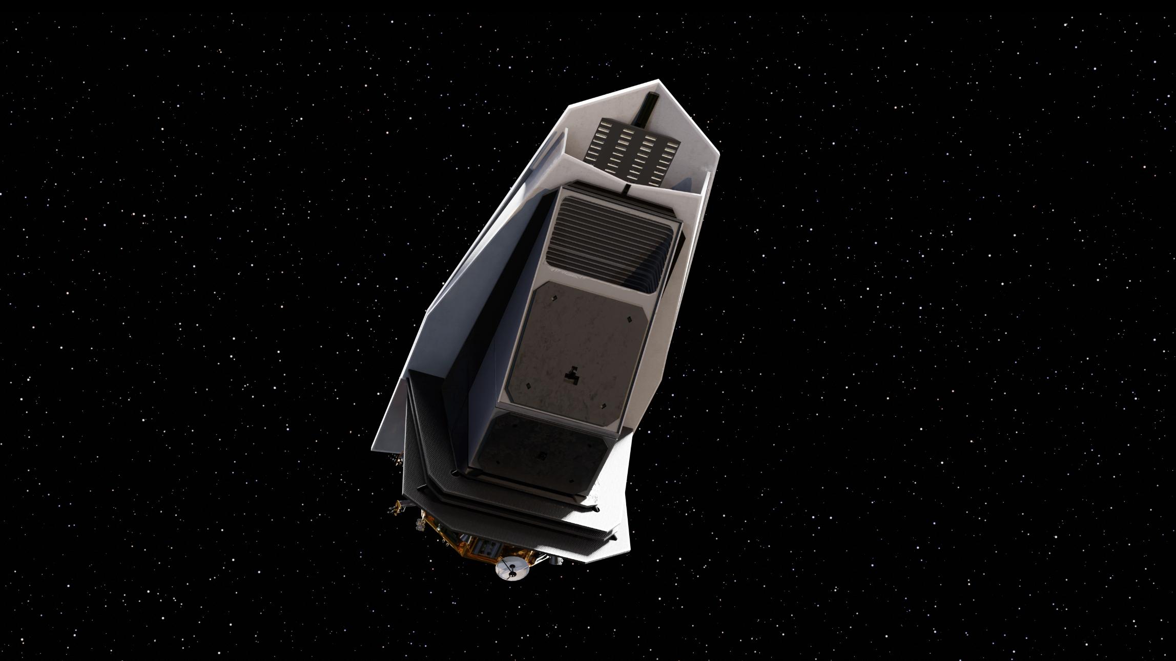 NASA's NEO Surveyor in Deep Space (Artist's Concept)