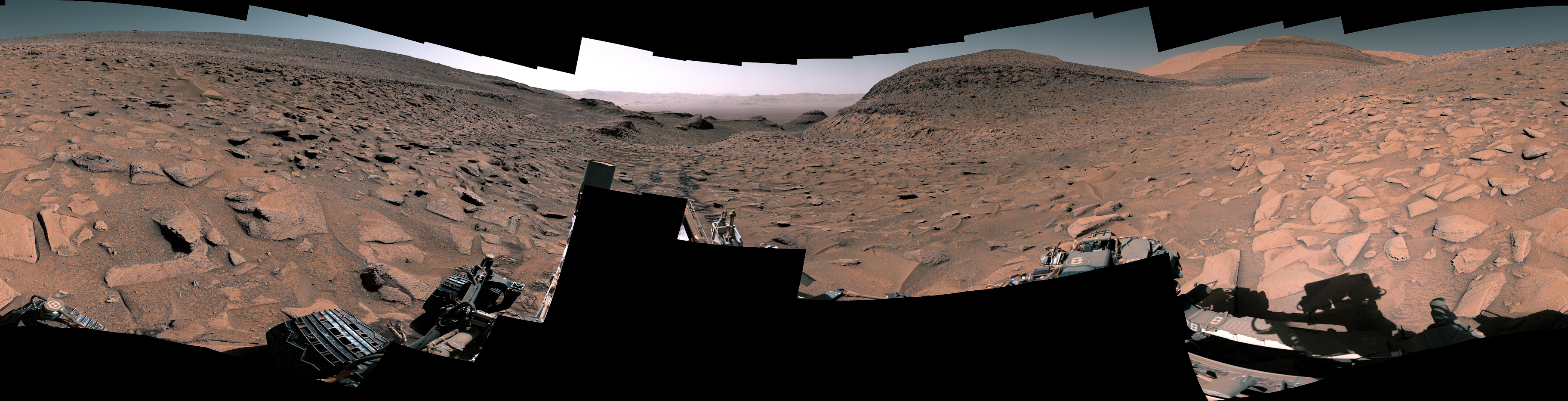Curiosity Surveys the 'Ubajara' Sampling Site on Mars