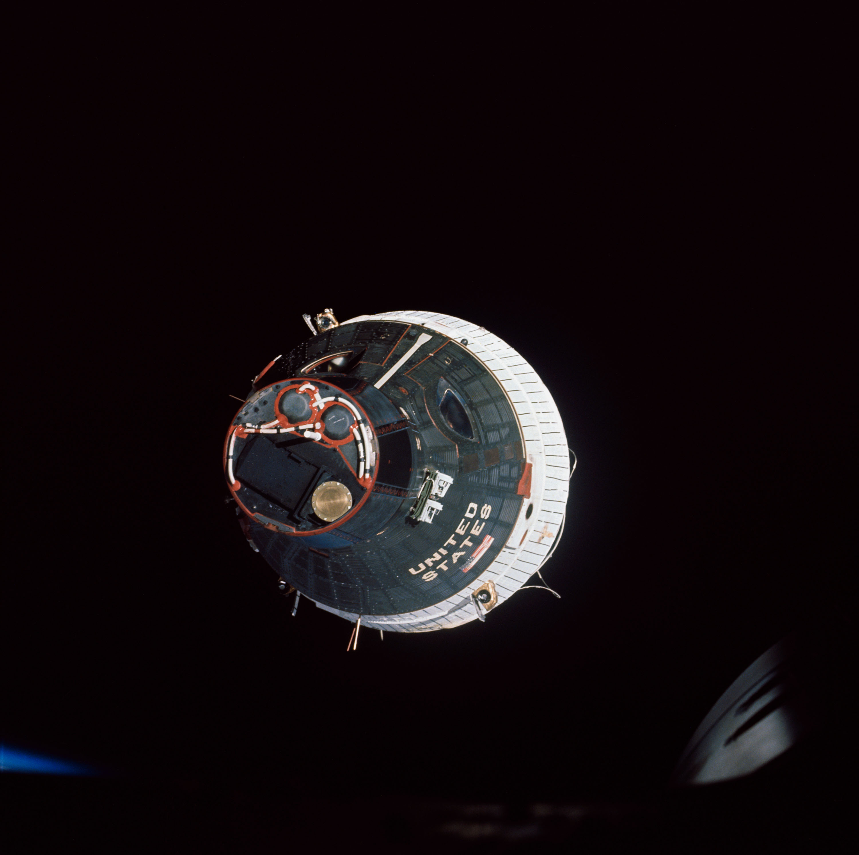 Gemini VI Mission Image - Rendezvous with Gemini VII