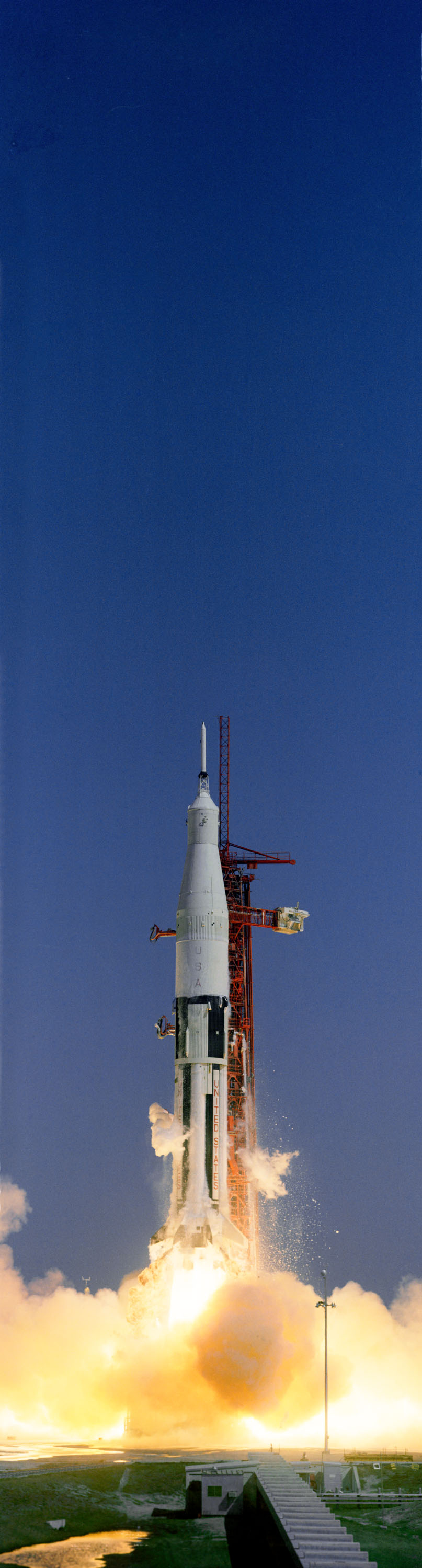 APOLLO/SATURN (A/S) 201 - LAUNCH - CAPE