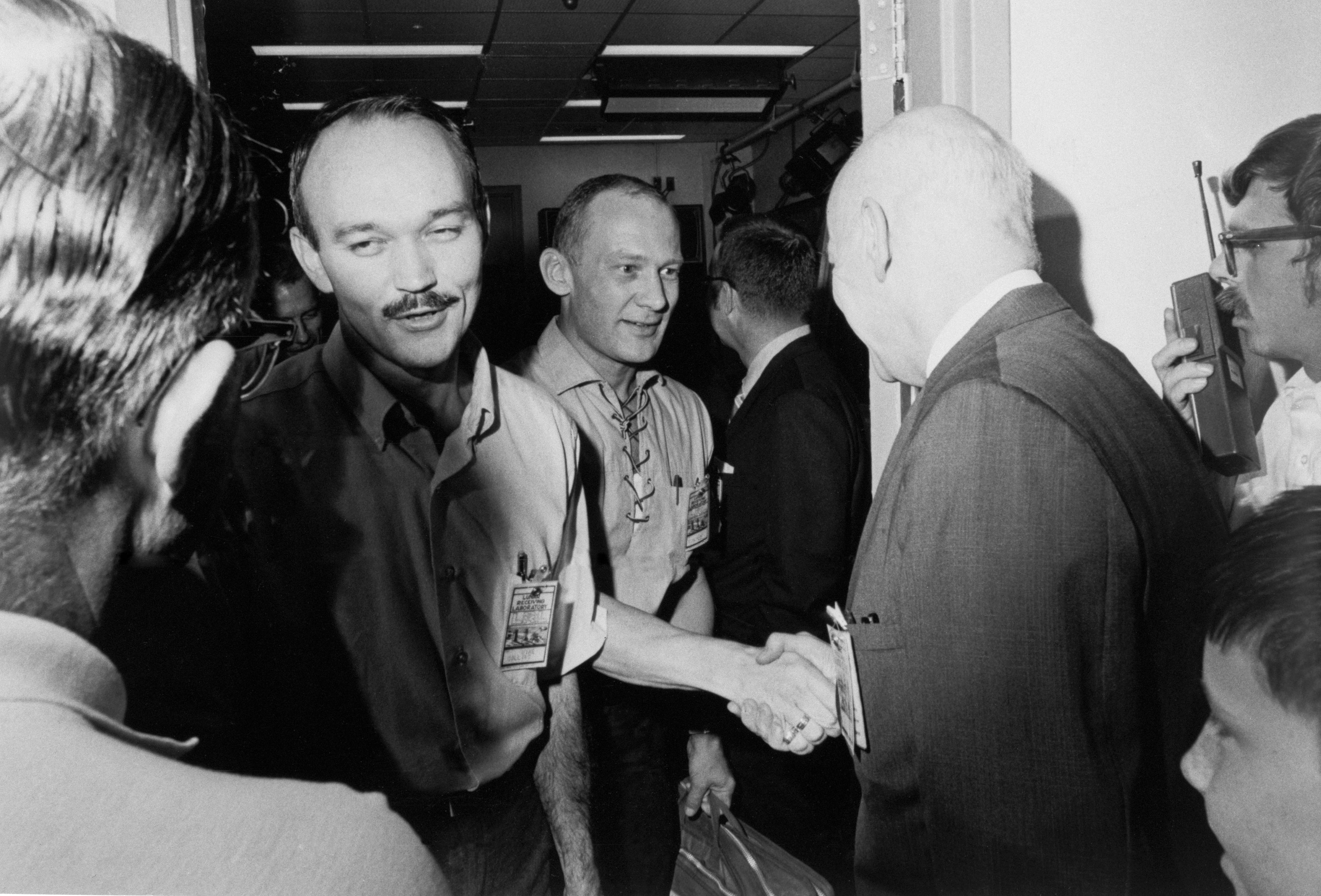 Apollo 11 crewmen released from quarantine