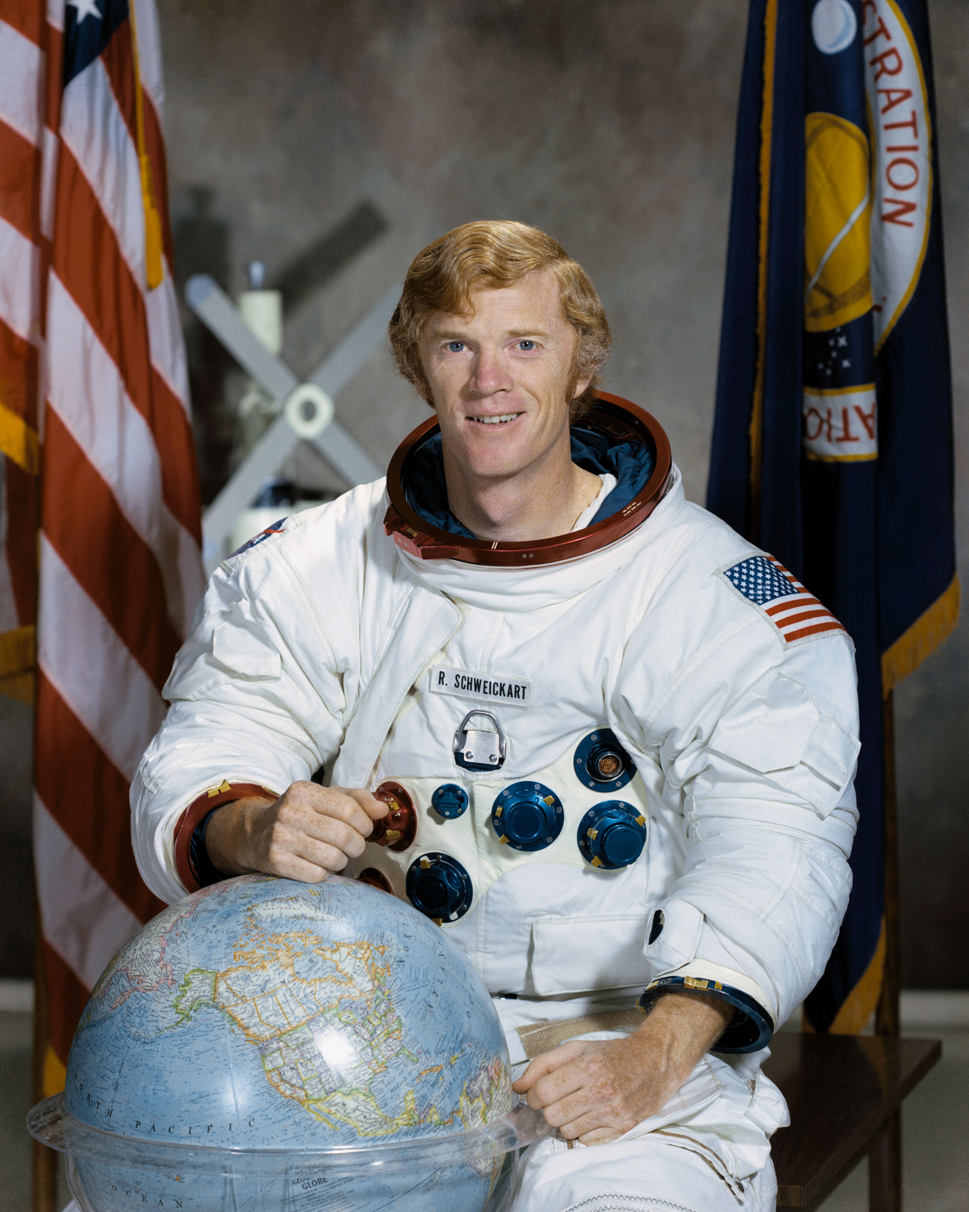 SCHWEICKART, RUSSELL., ASTRONAUT
