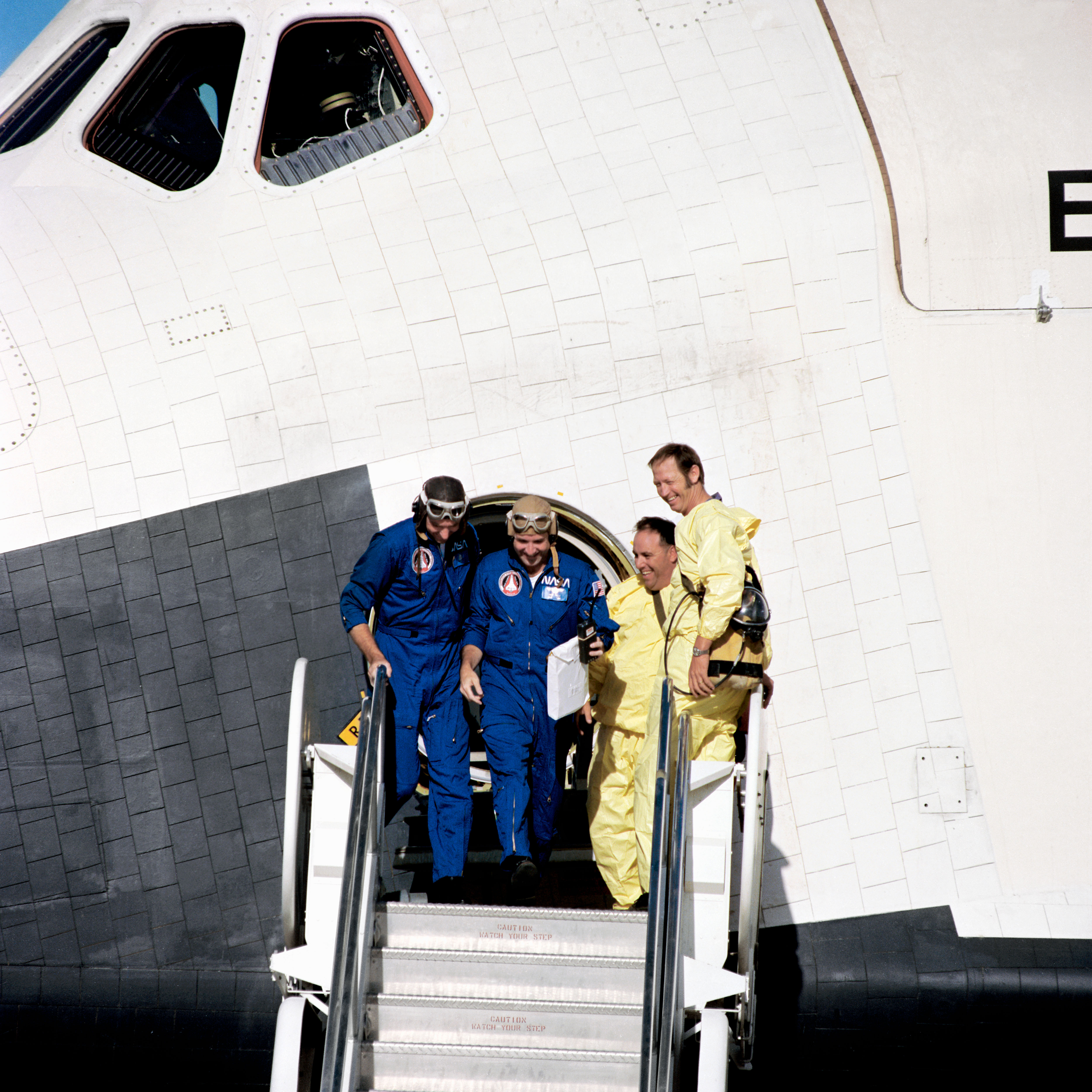 Approach & Landing Test (ALT) - Shuttle Free-Flight (FF)-4 Tail Cone Off - Dryden Flight Research Center (DFRC), CA