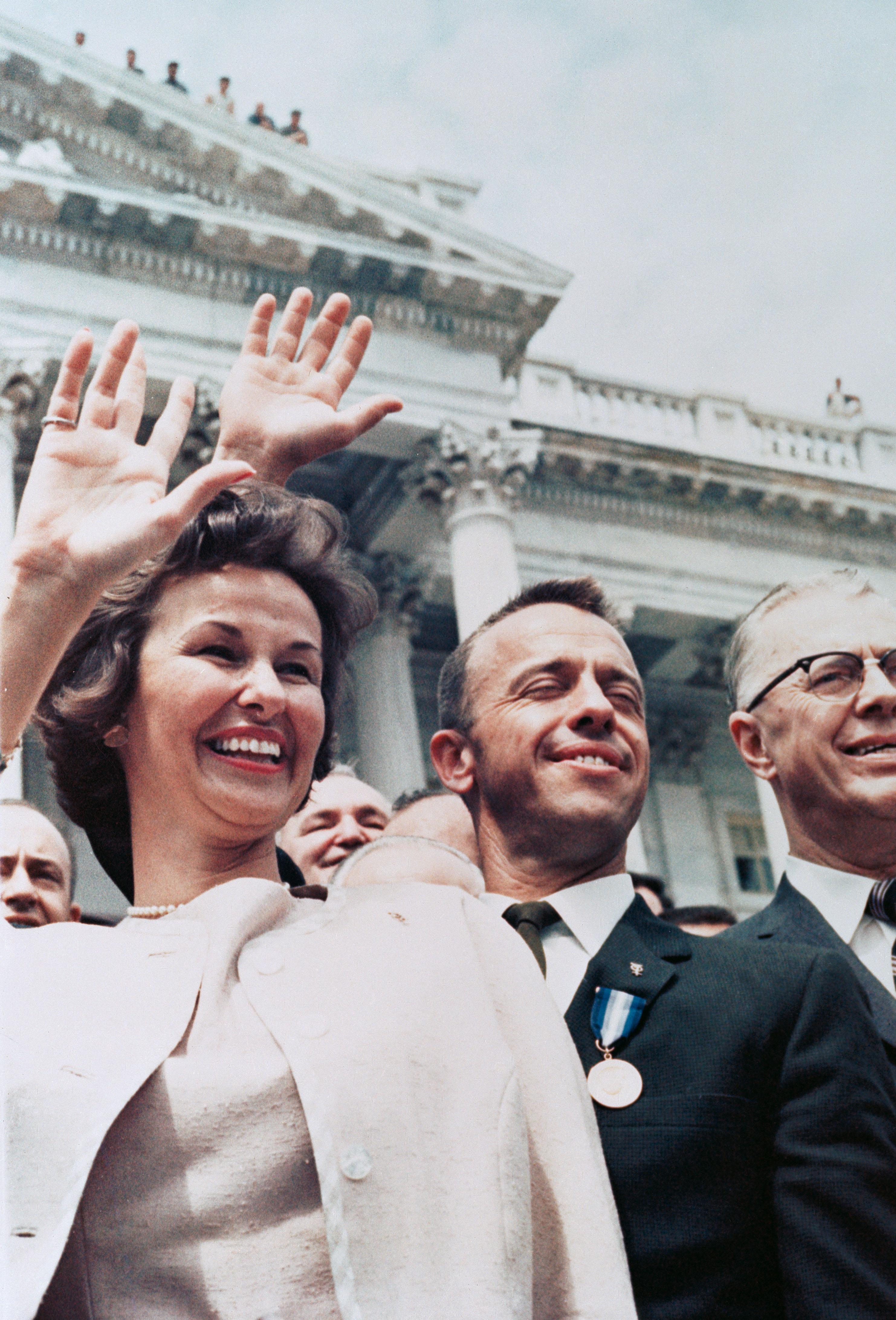 Astronaut Alan Shepard receives MASA Distinguished Service award