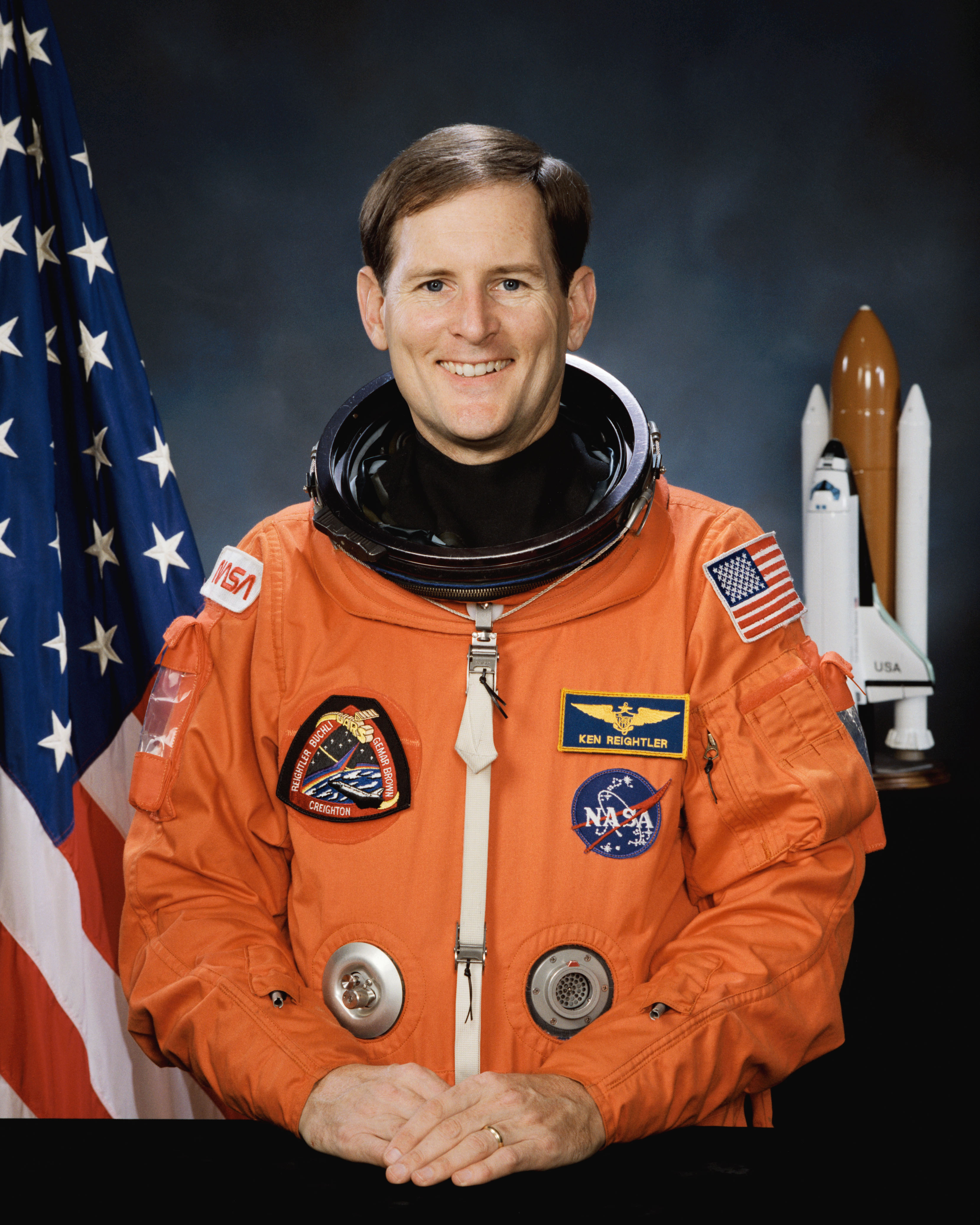 Portrait of Astronaut Kenneth S. Reightler Jr.