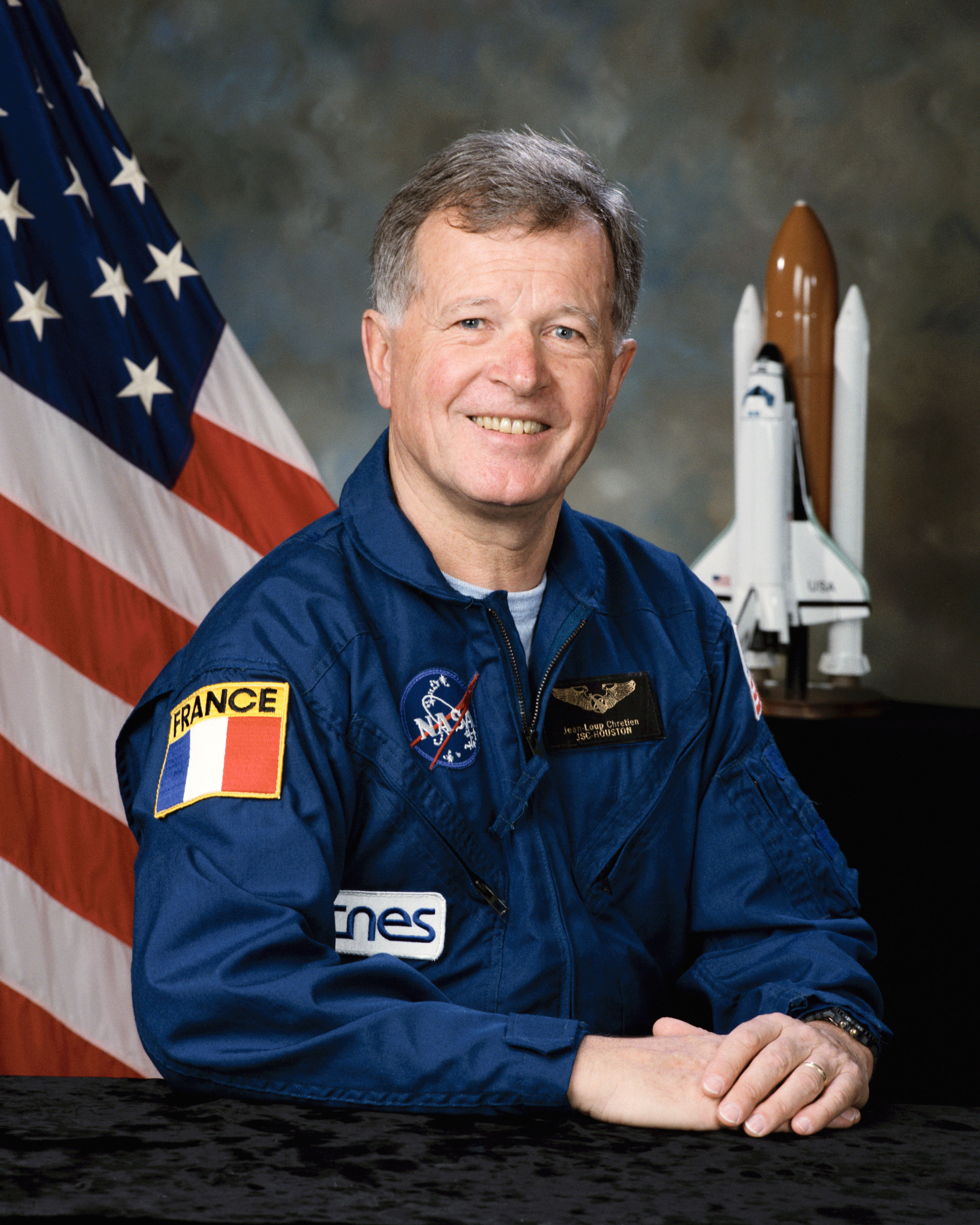 Official portrait of Astronaut Candidate (ASCAN) Jean-Loup Chretien