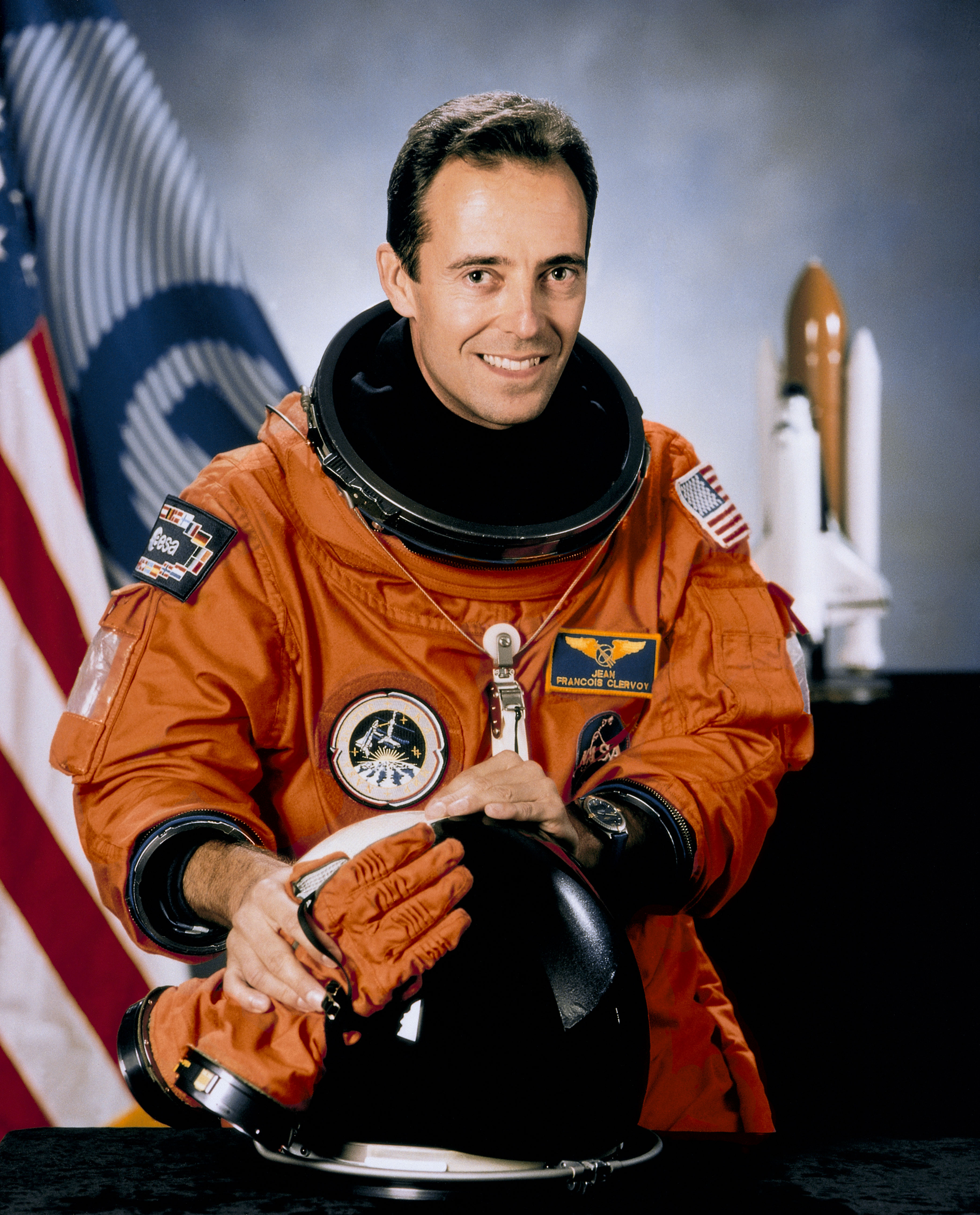 Portrait of ESA Astronaut Jean-Francois Clervoy