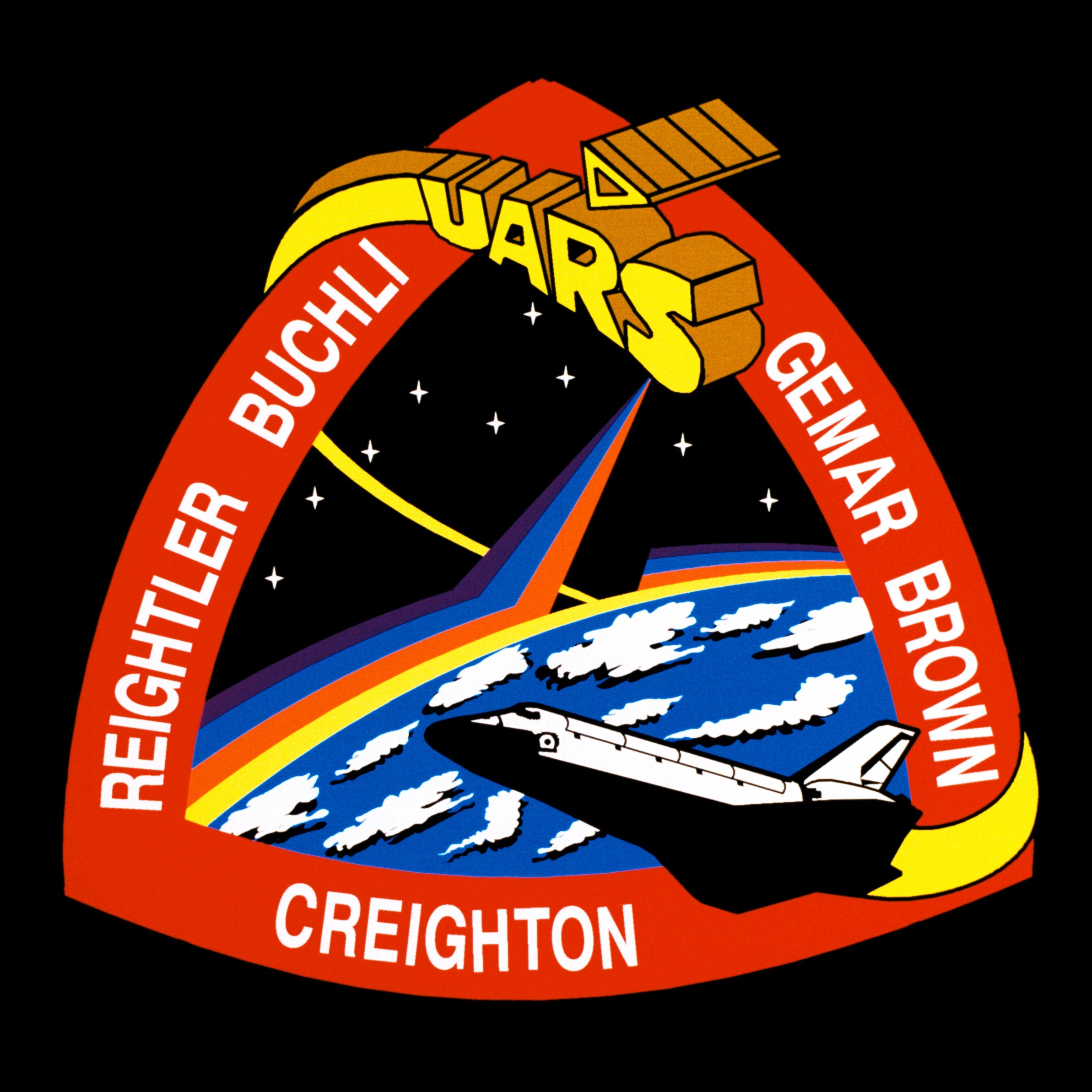 STS-48 official crew insignia