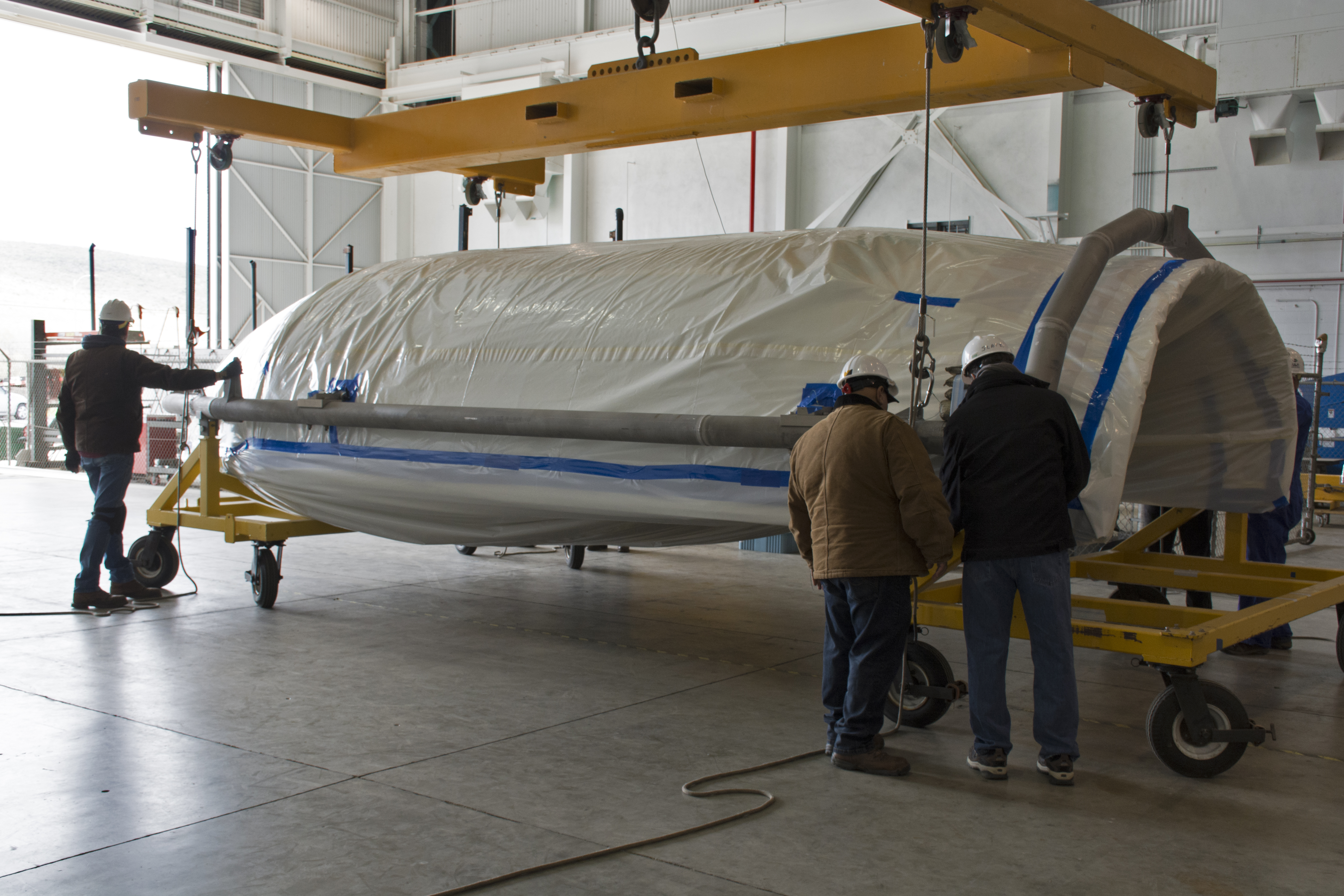 Delta II ICESat-2 Fairing Offload