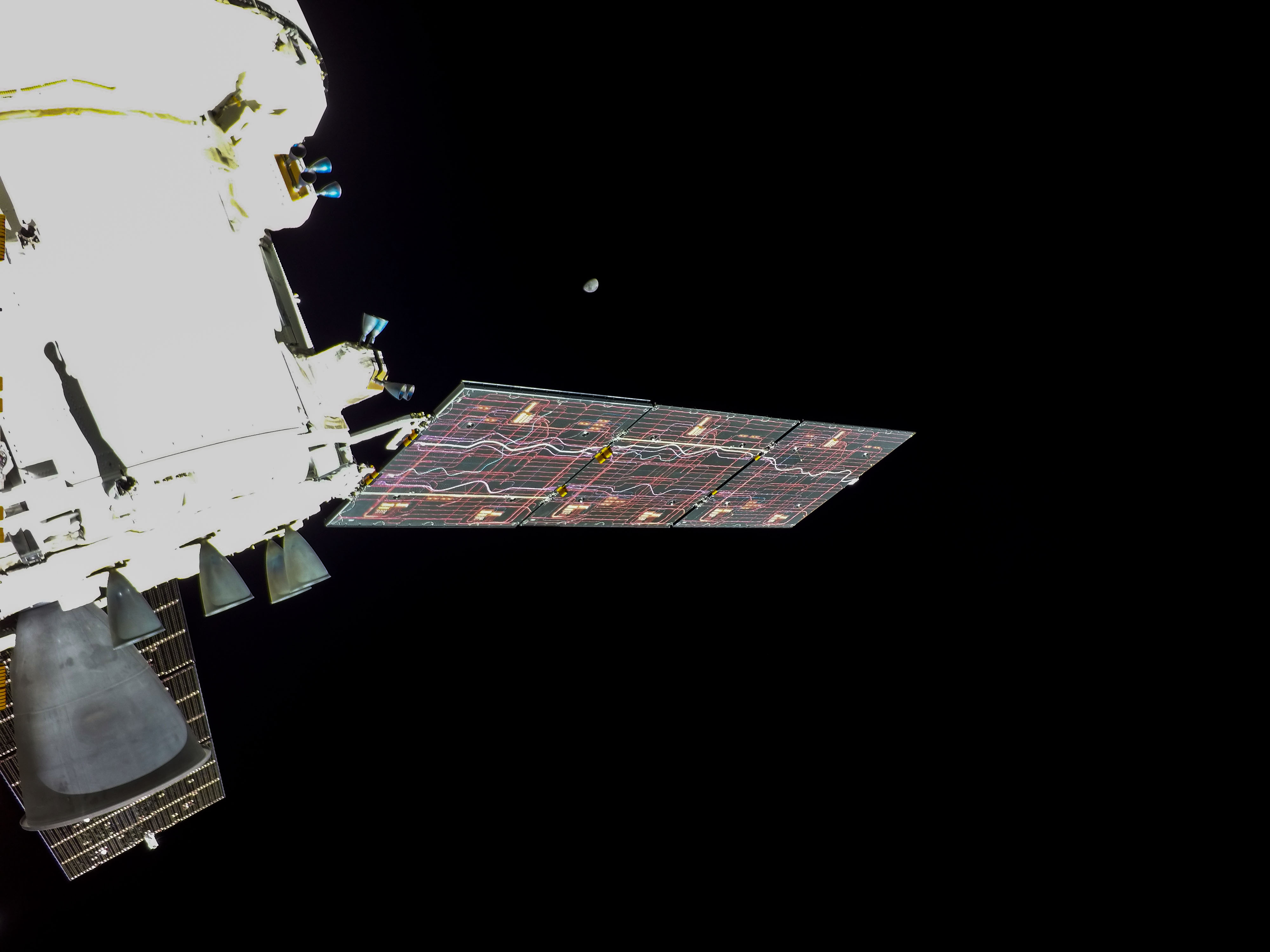 Flight Day 24: Farther From the Moon