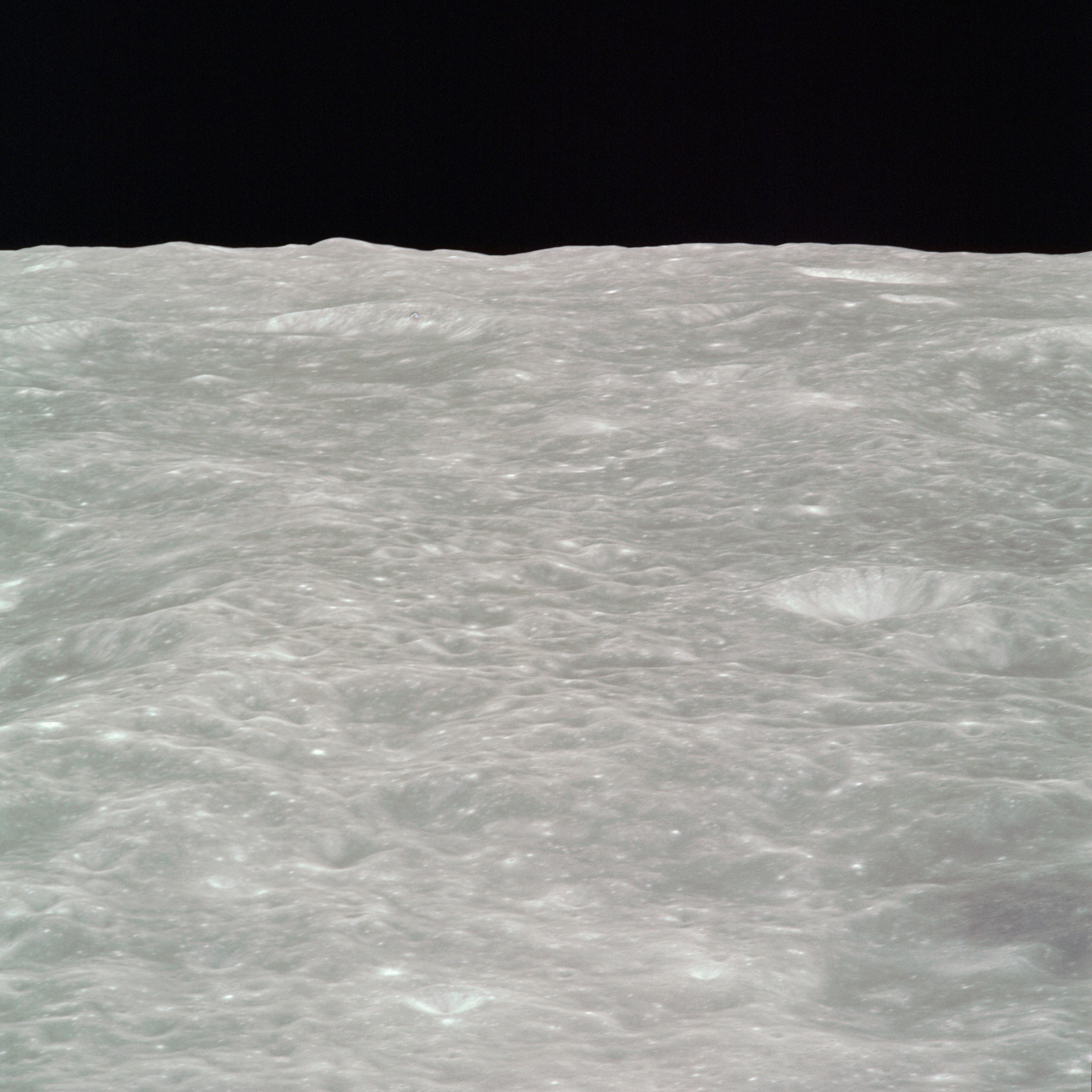 Apollo 8 Mission image, Moon, fairside