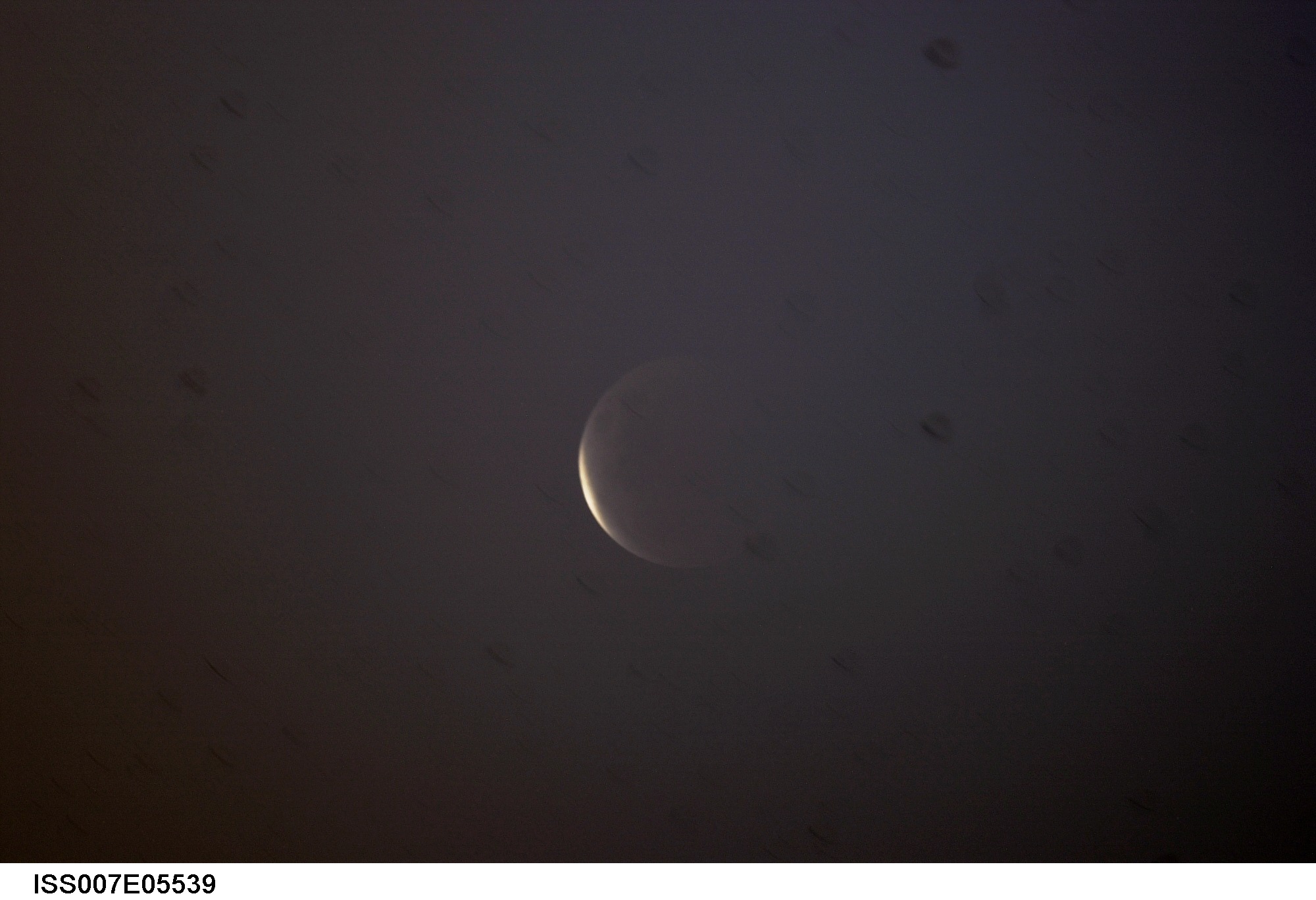 Views of the Lunar Eclipse taken by the Expedition Seven crew