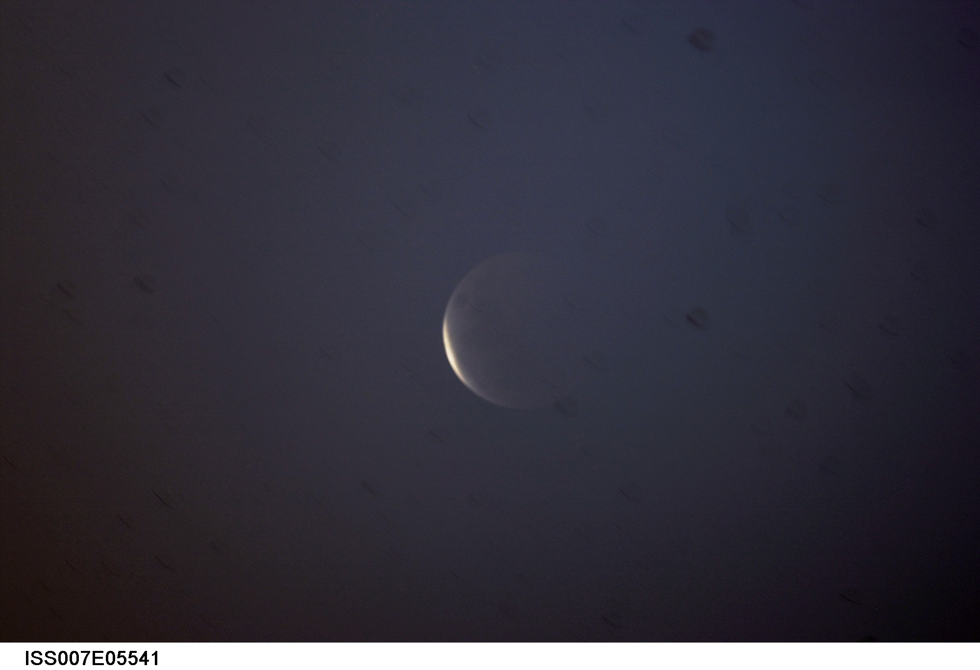 Views of the Lunar Eclipse taken by the Expedition Seven crew