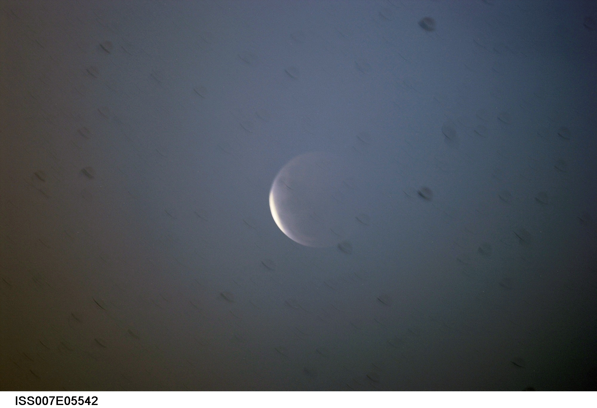 Views of the Lunar Eclipse taken by the Expedition Seven crew