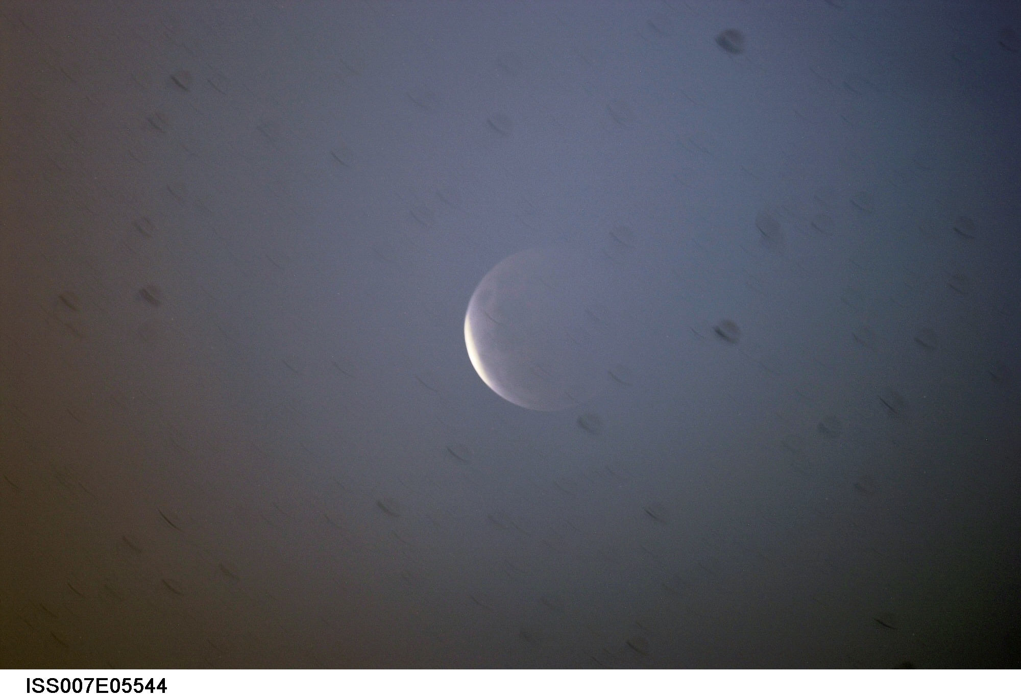 Views of the Lunar Eclipse taken by the Expedition Seven crew